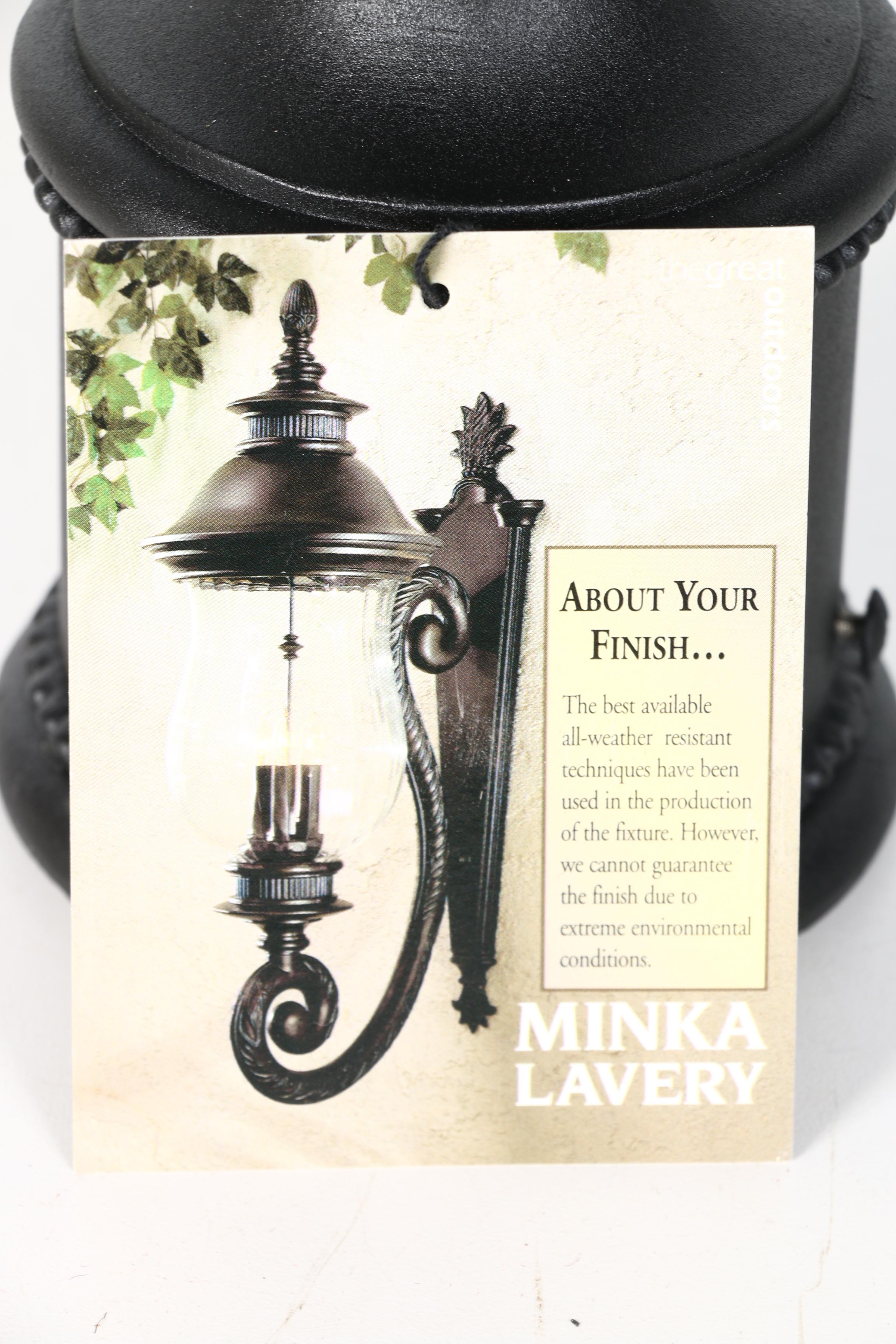 Pair of Minka Lavery Outdoor Light Fixtures