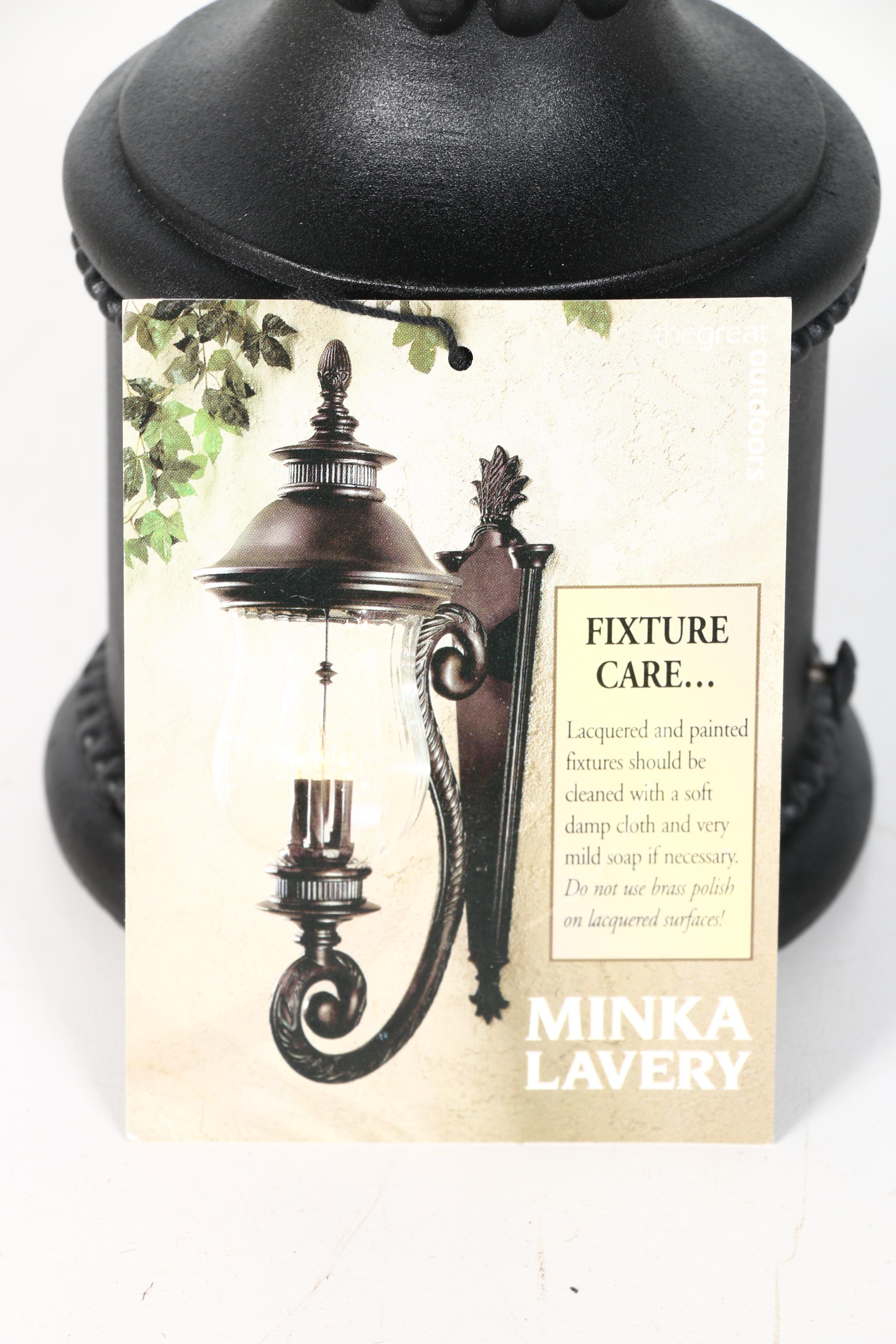 Pair of Minka Lavery Outdoor Light Fixtures