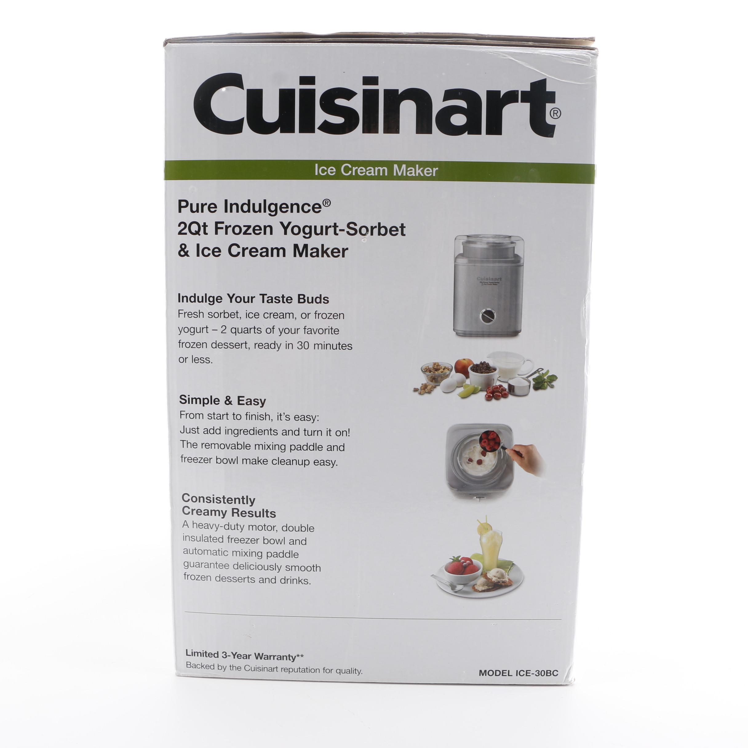 Cuisinart Ice Cream Maker