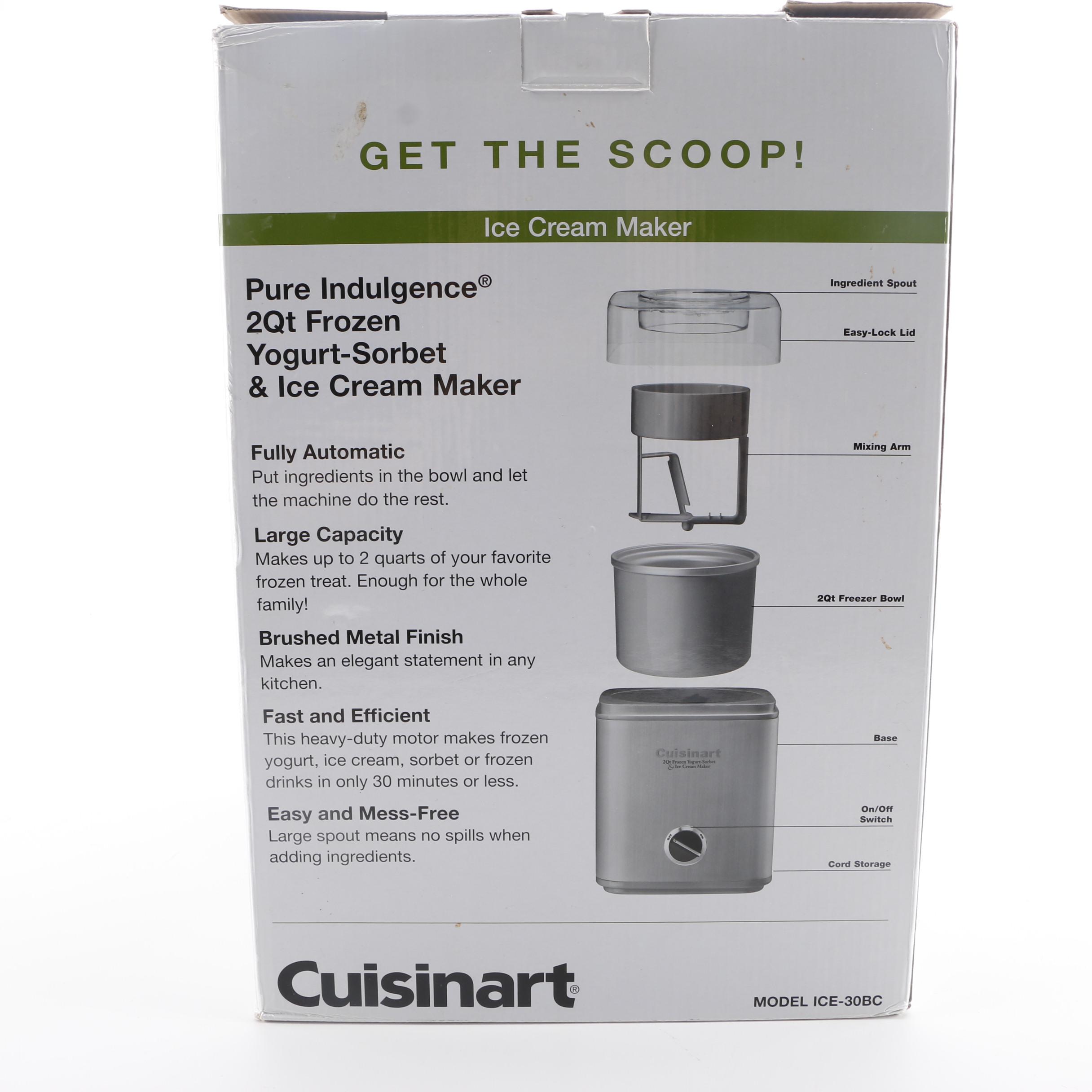 Cuisinart Ice Cream Maker