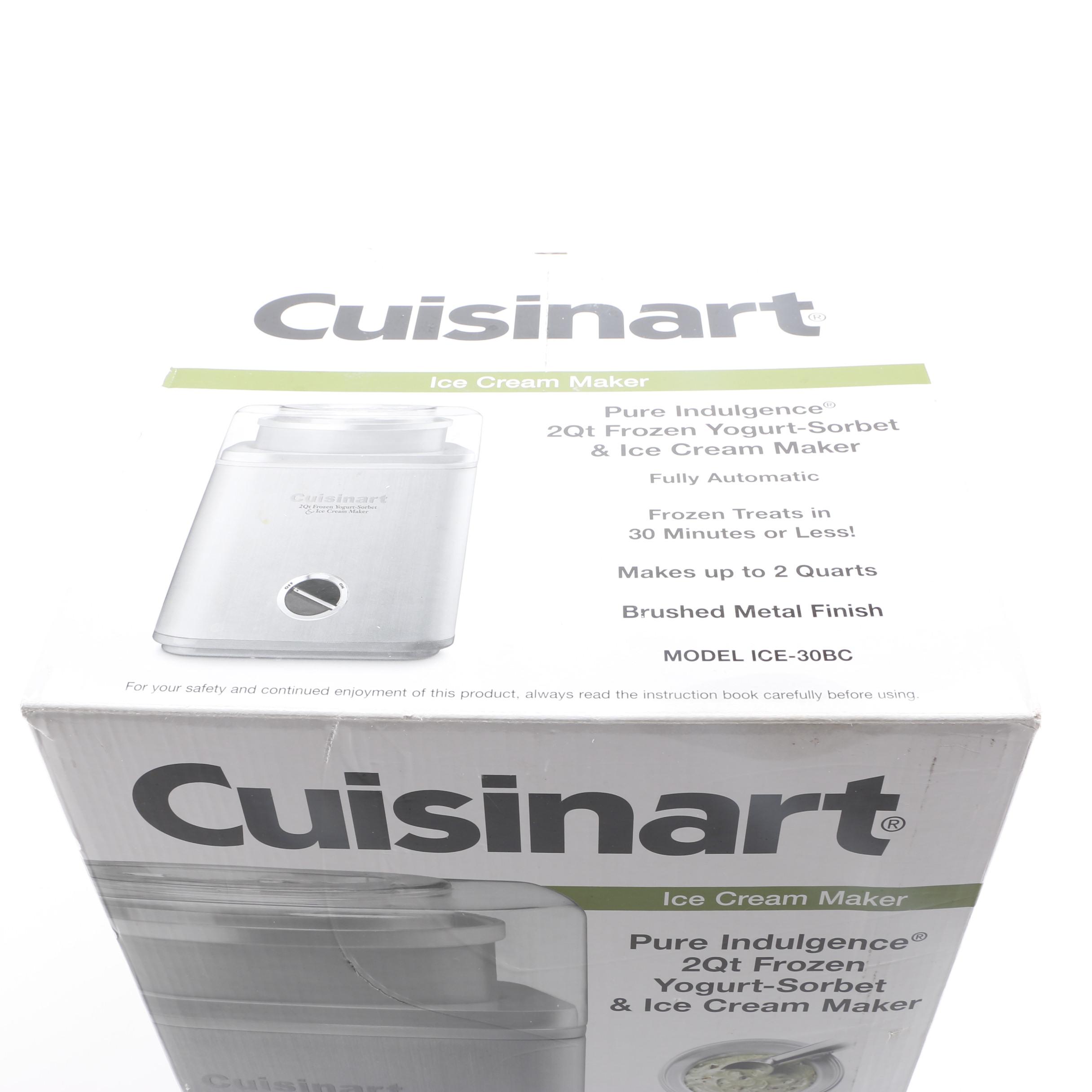 Cuisinart Ice Cream Maker