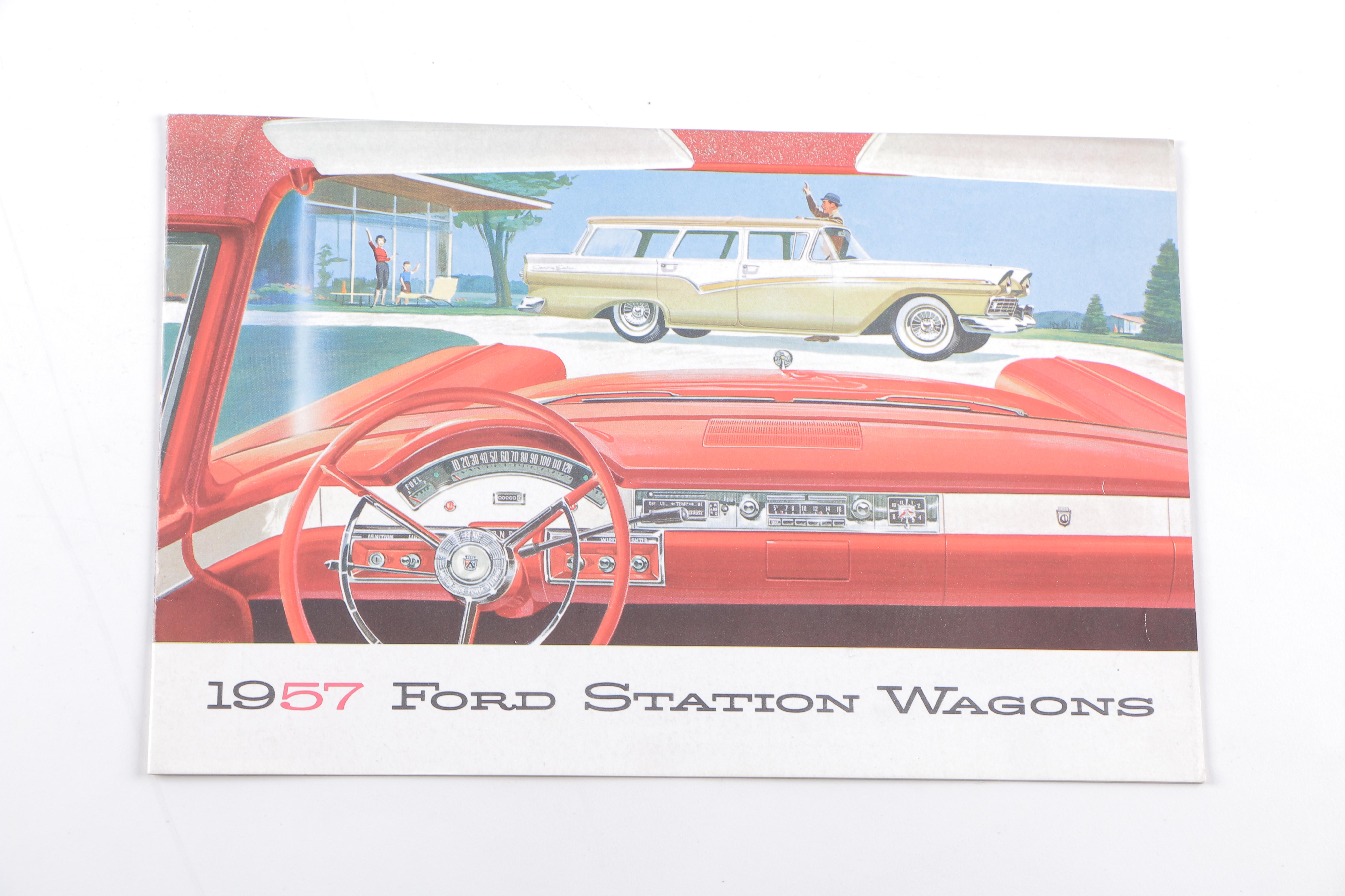 Mid- to Late 1950s Ford Sales Literature