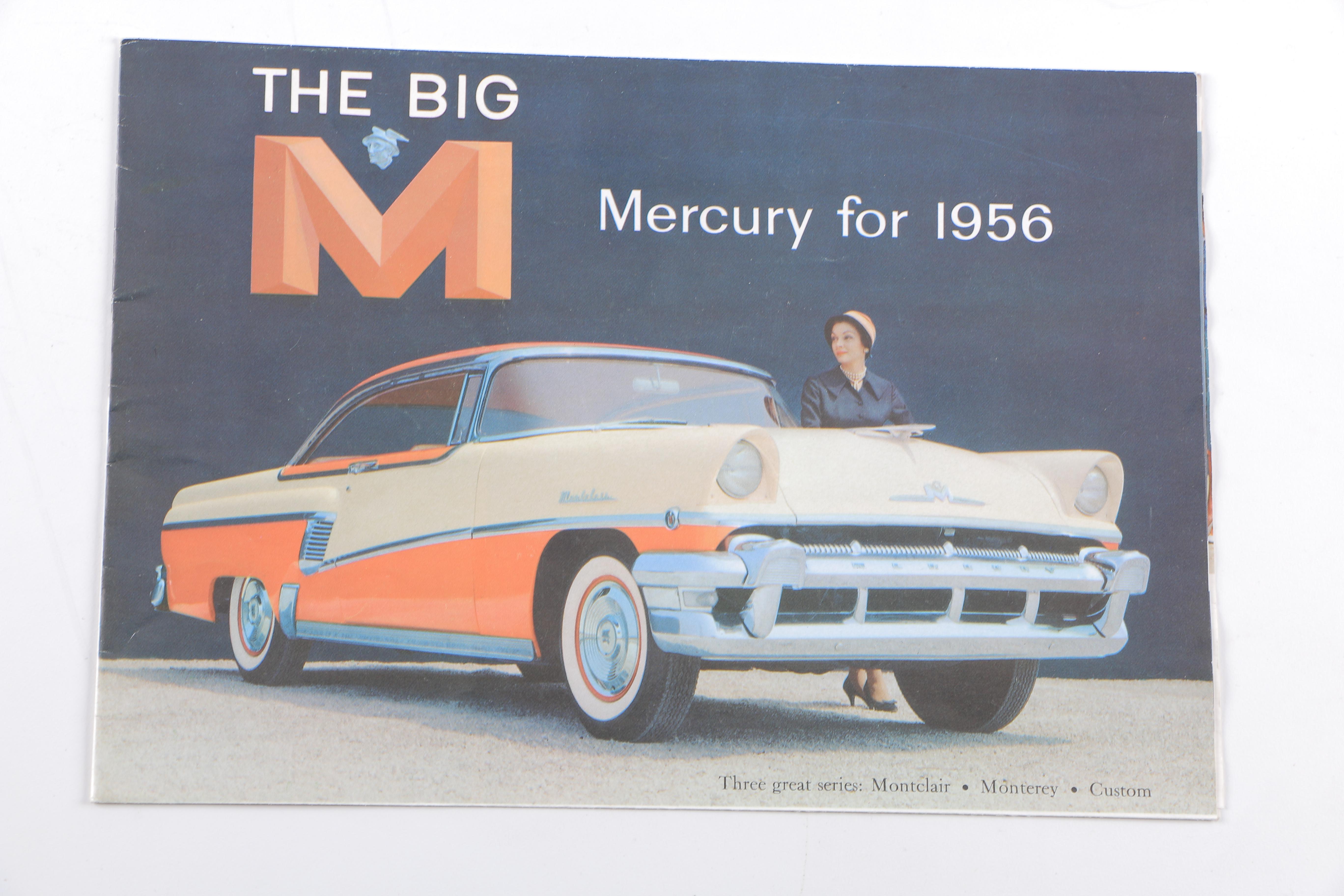 Mid- to Late 1950s Ford Sales Literature