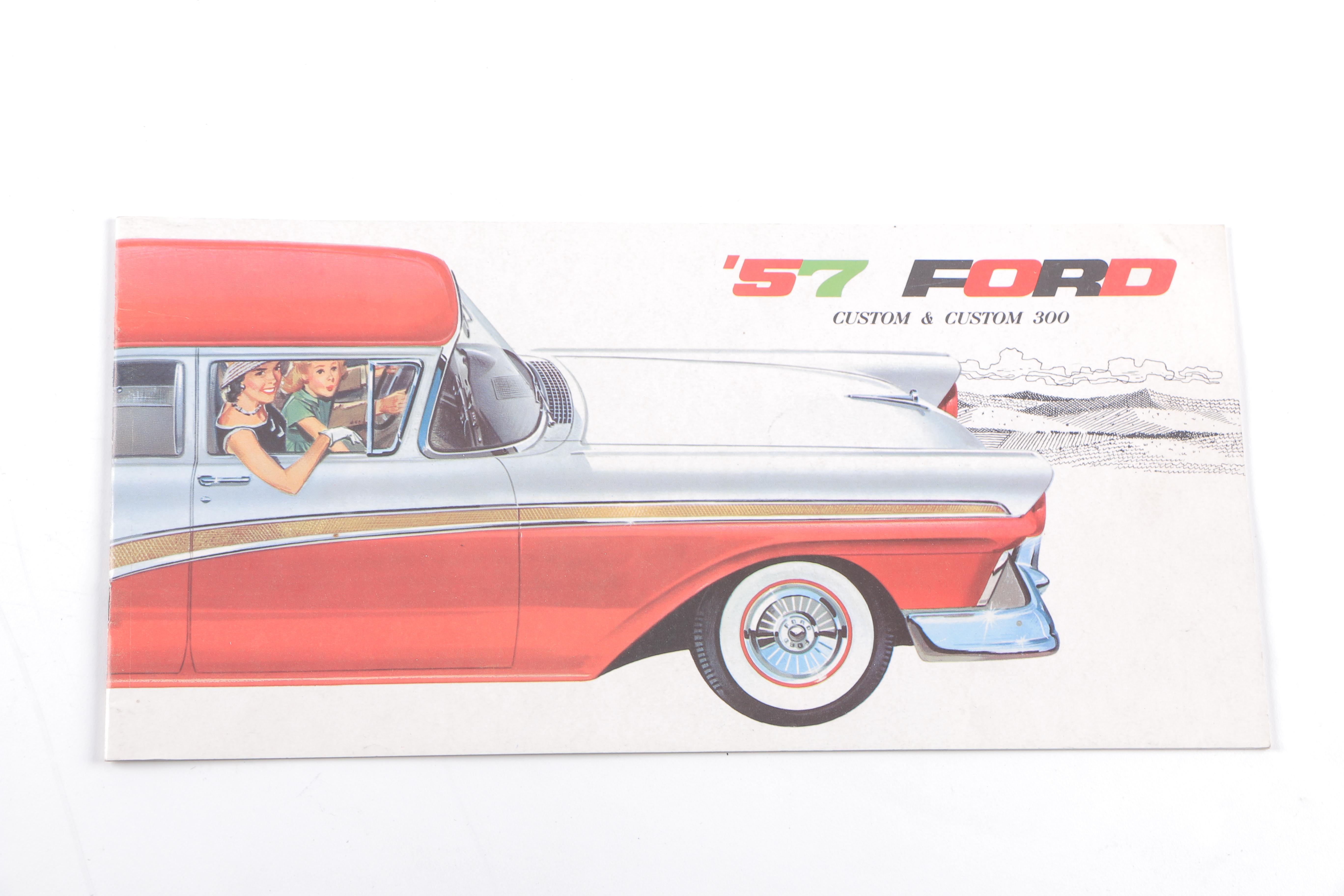 Mid- to Late 1950s Ford Sales Literature