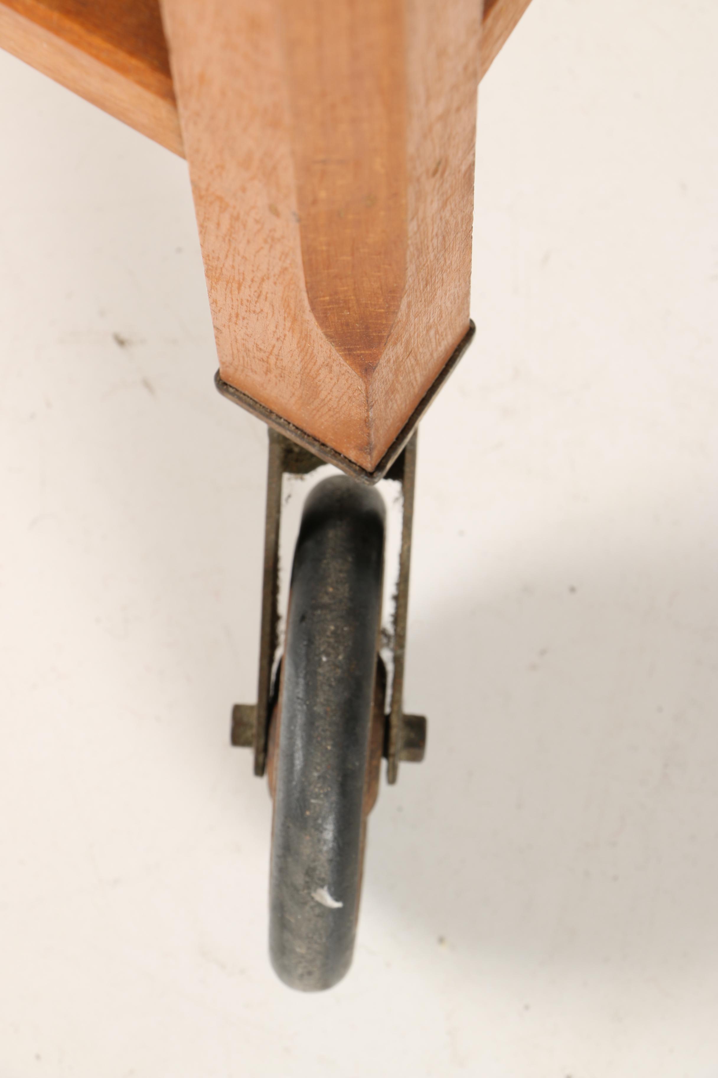 French Meblutil Two-Tier Cherry Tea Cart