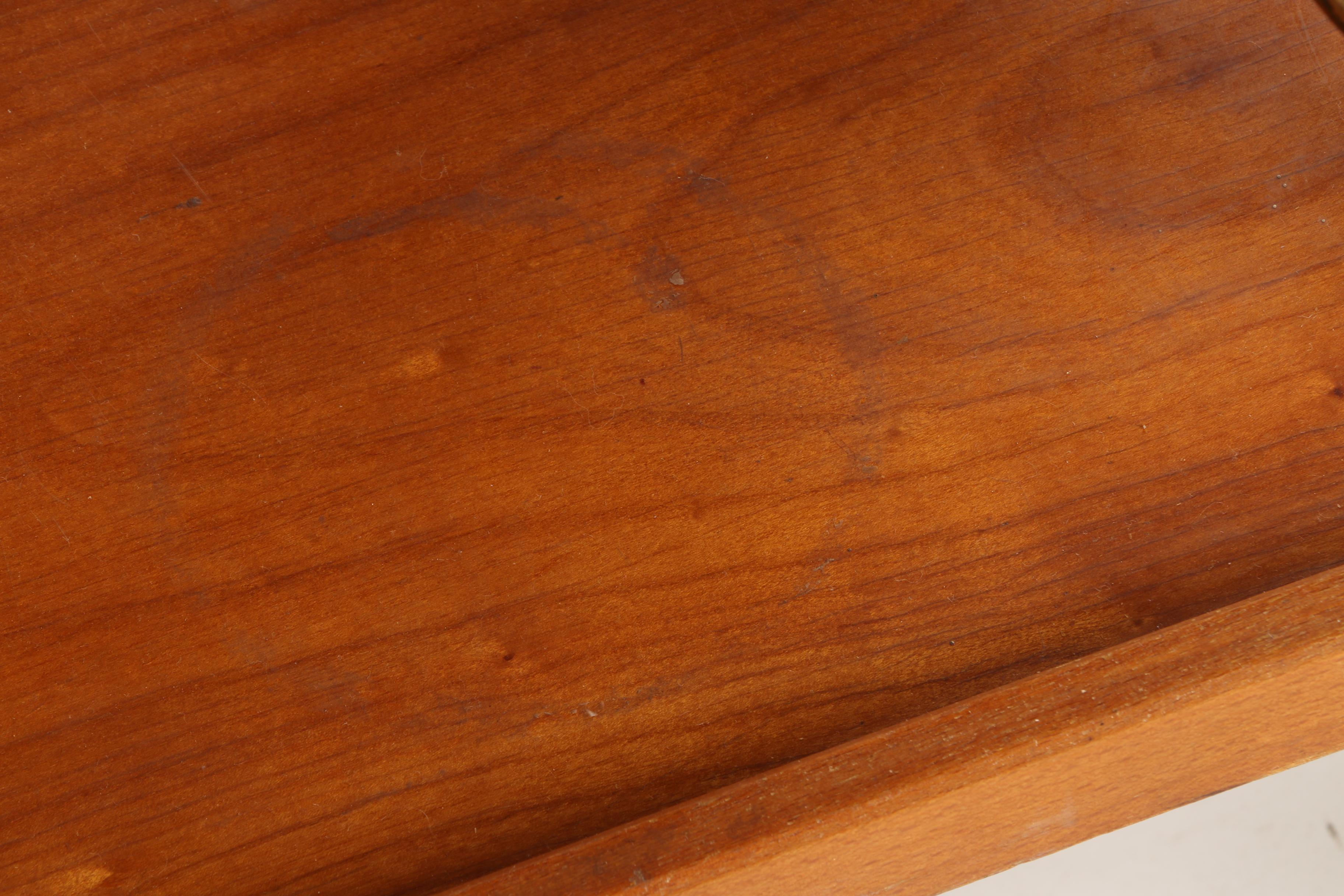 French Meblutil Two-Tier Cherry Tea Cart