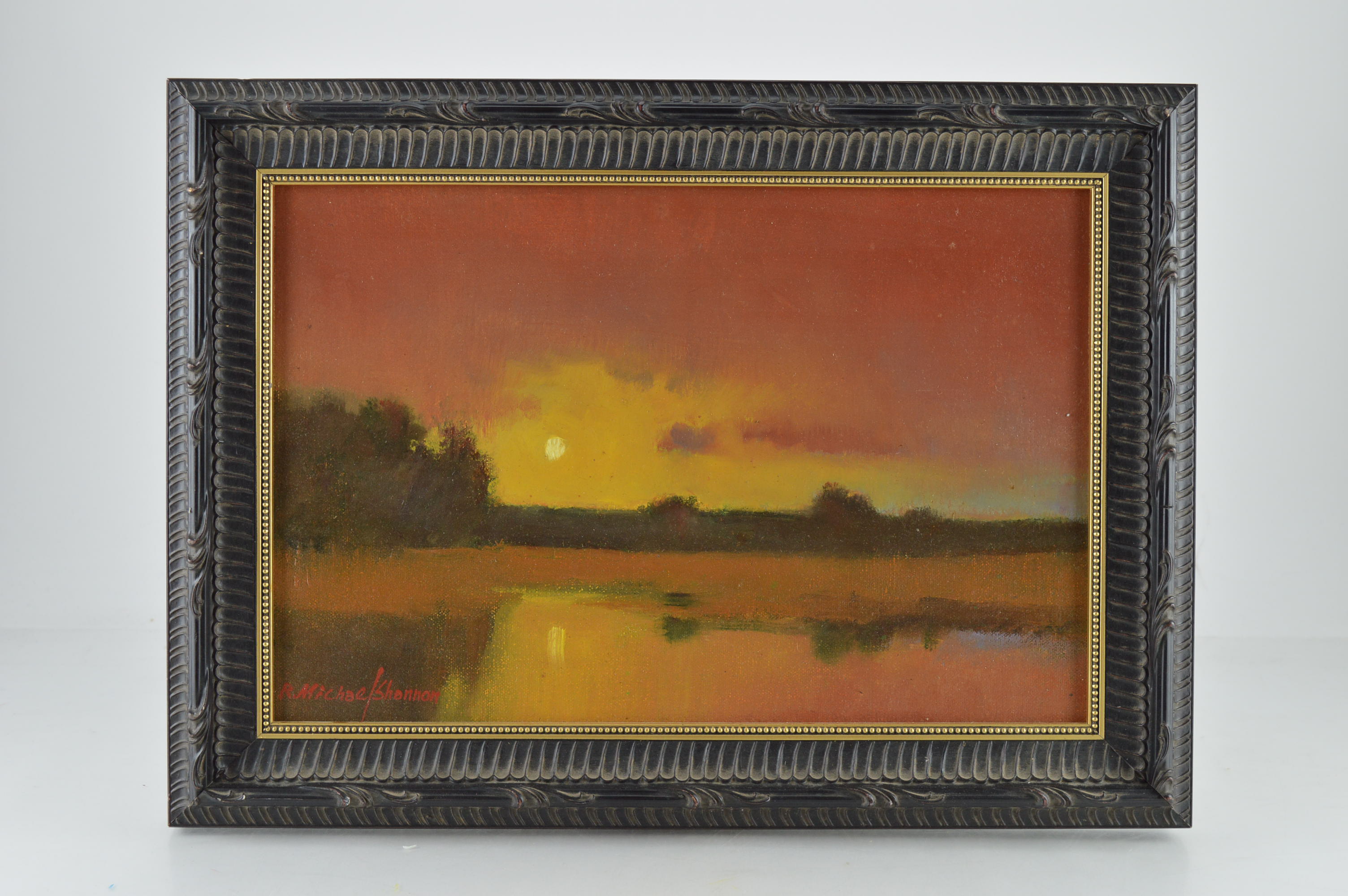 R. Michael Shannon Oil Painting of Landscape