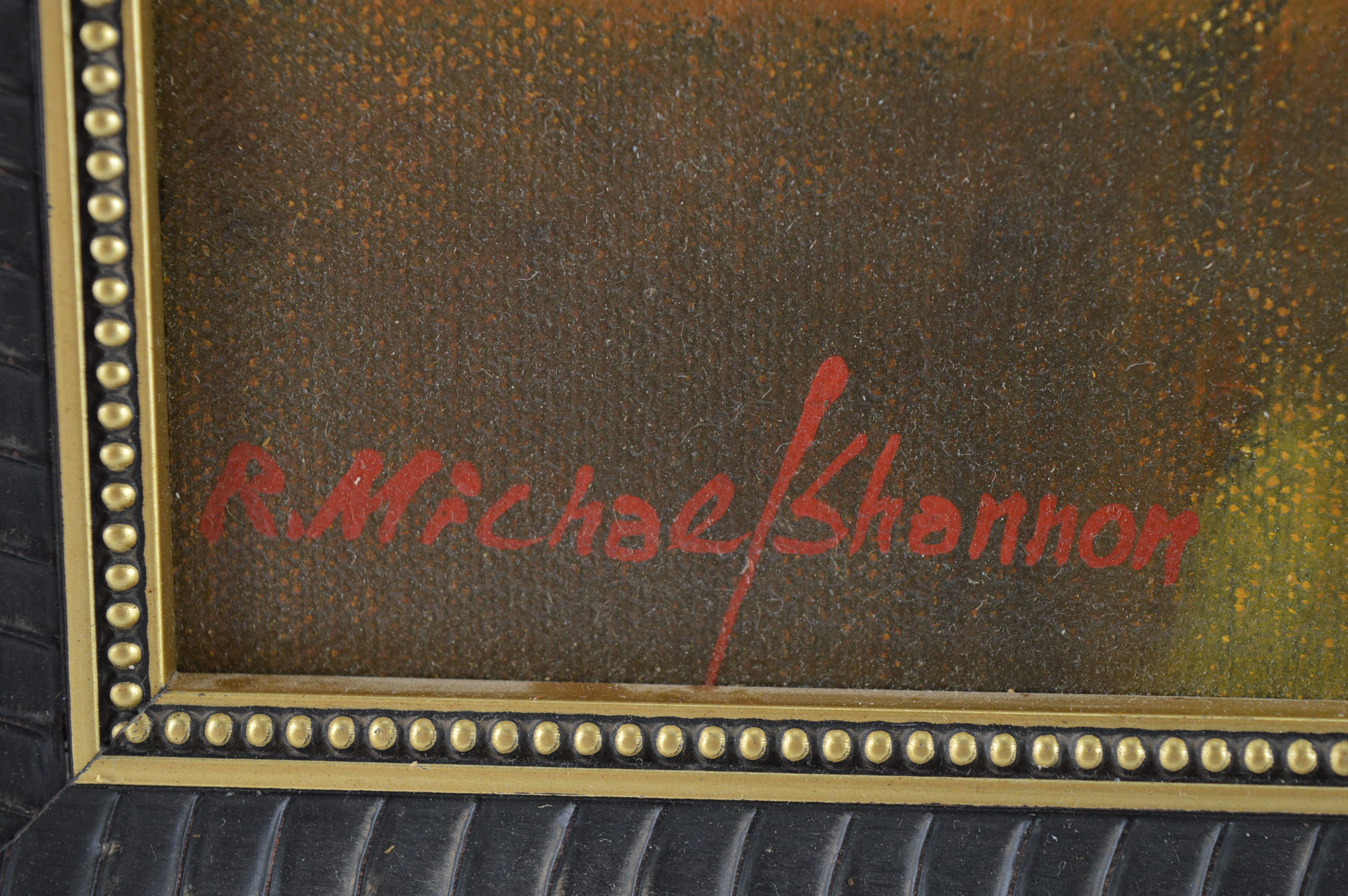 R. Michael Shannon Oil Painting of Landscape