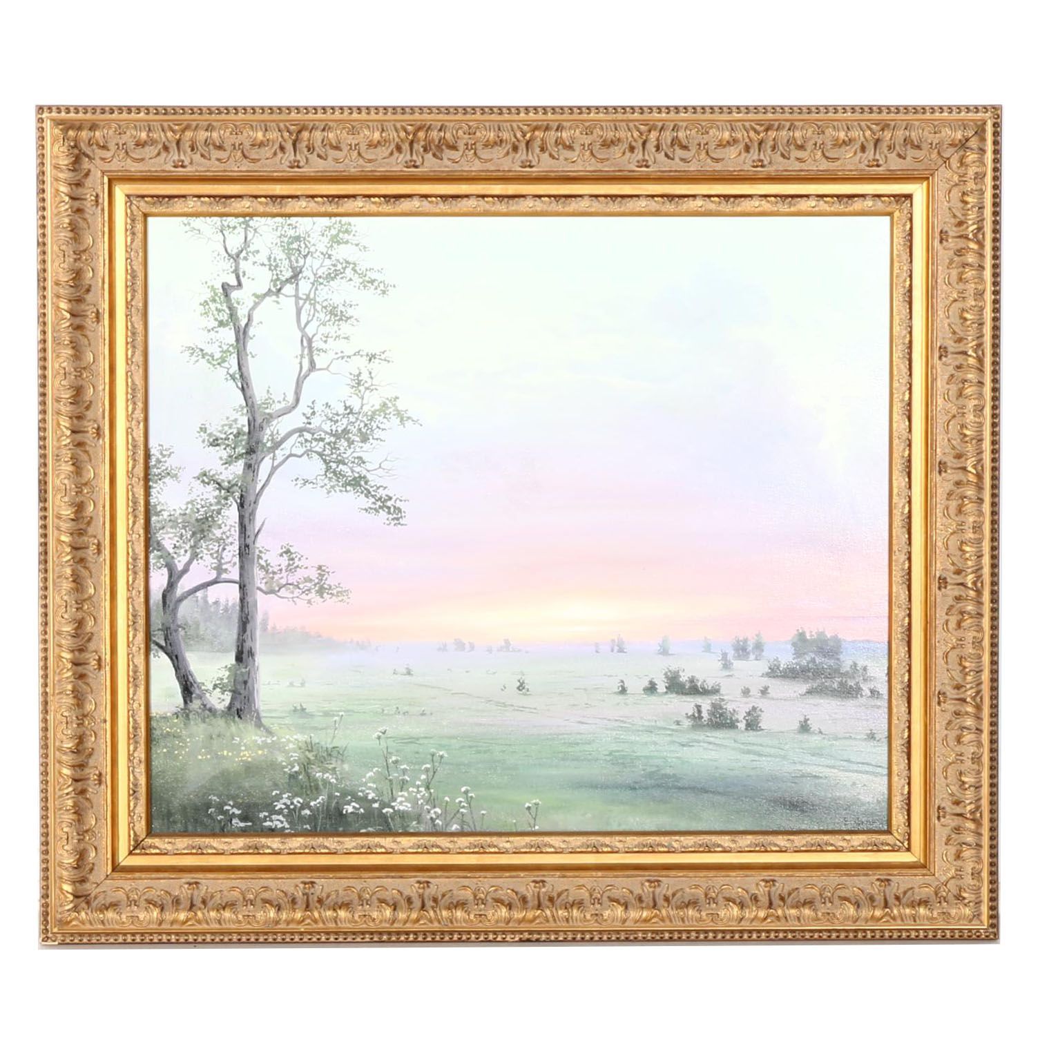 Yevgeny Khrykin Oil on Canvas "Beginning of Day"