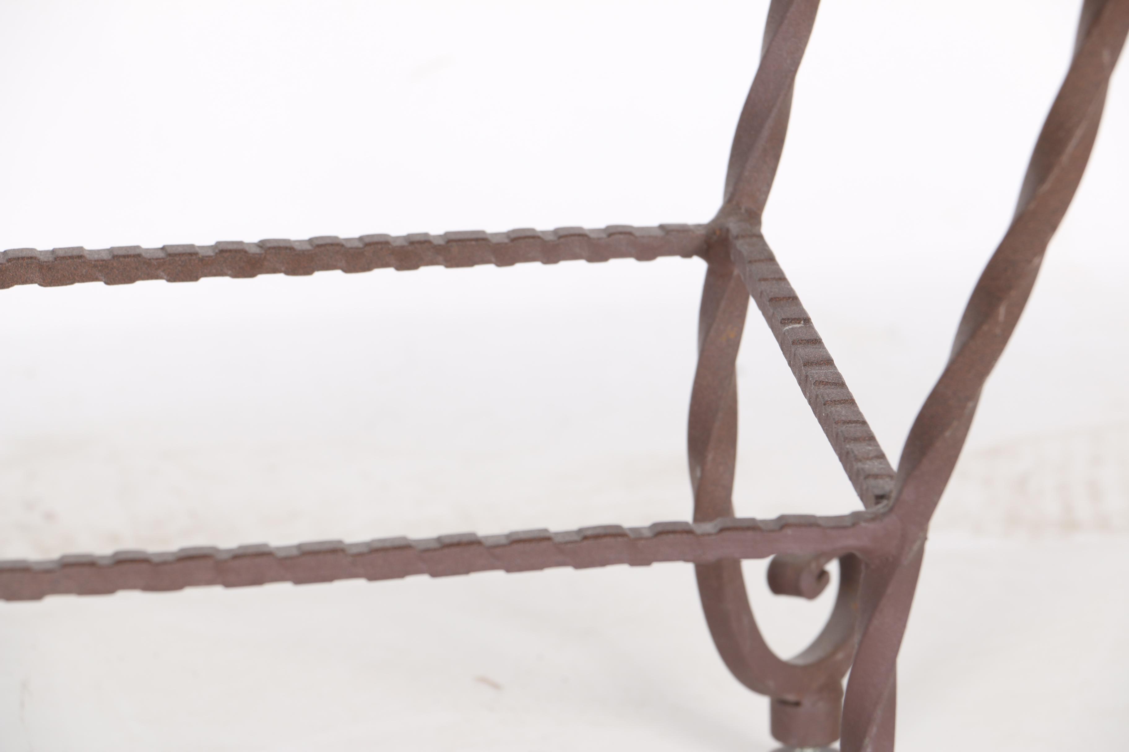 Contemporary Mosaic Top Patio Side Table