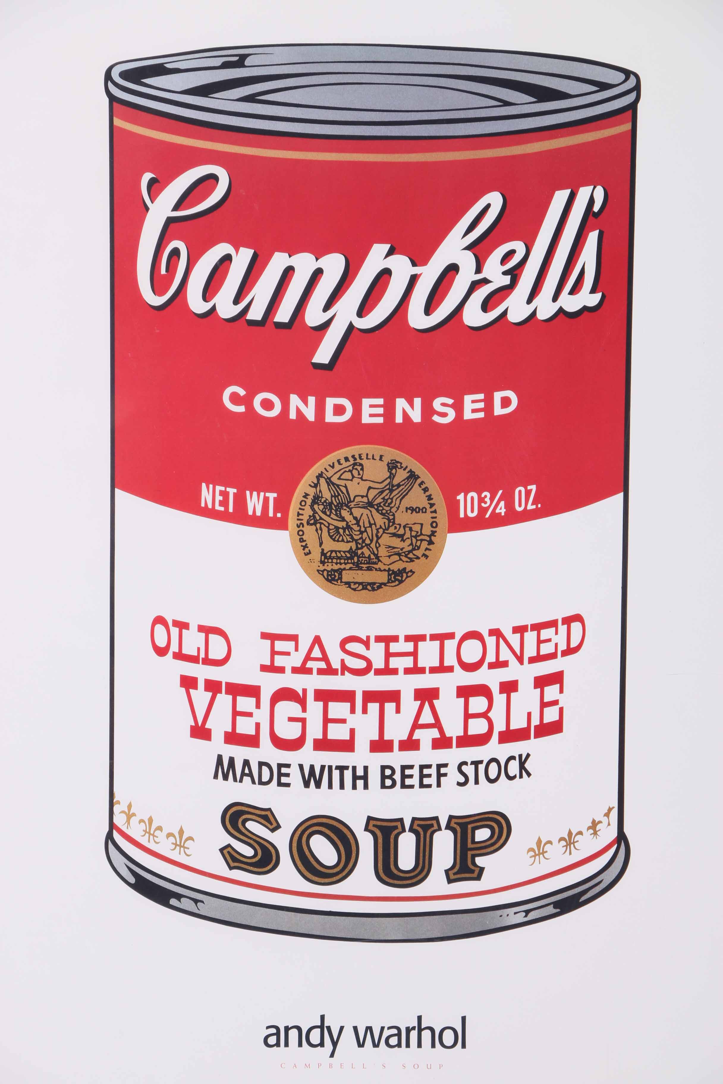 After Andy Warhol Offset Lithograph Poster "Campbell's Soup"