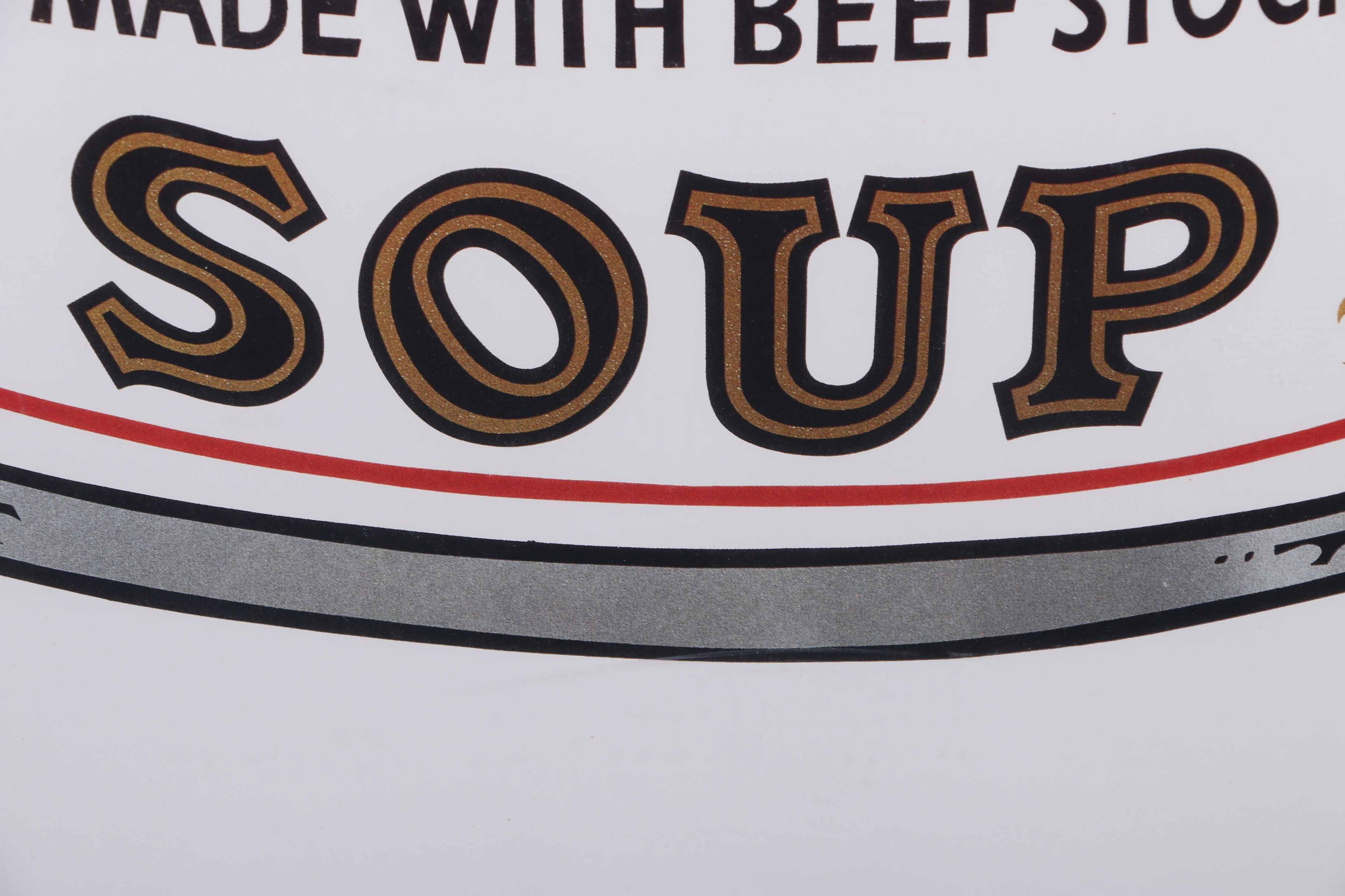 After Andy Warhol Offset Lithograph Poster "Campbell's Soup"