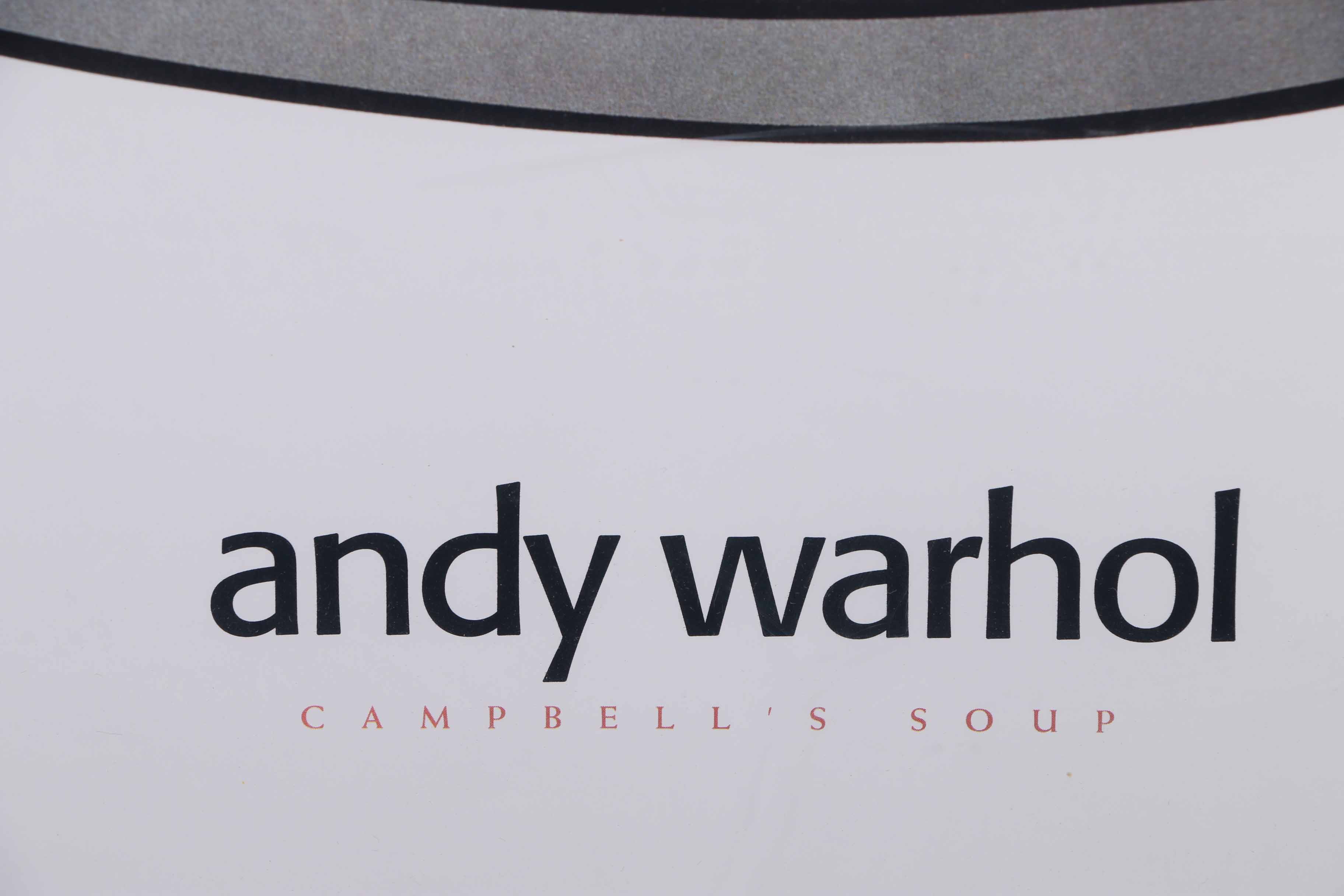 After Andy Warhol Offset Lithograph Poster "Campbell's Soup"