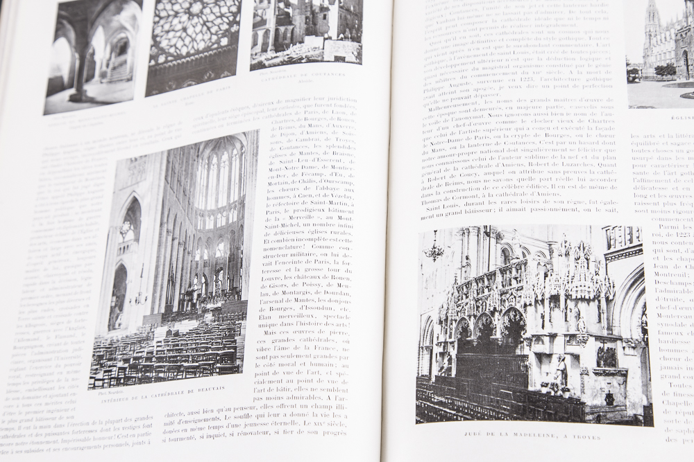 Set of Vintage "Le Musee D'Art" French Architecture Books