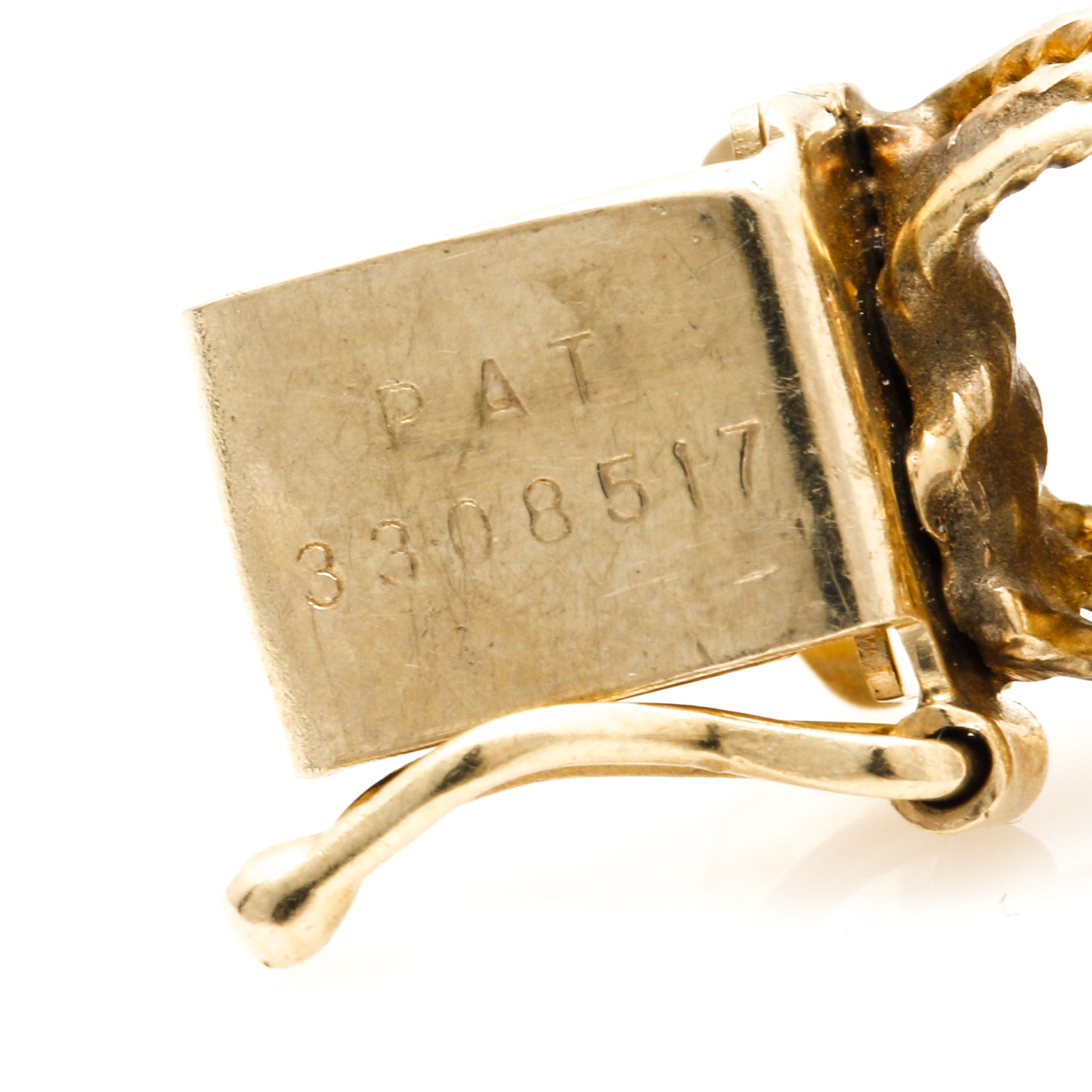 14K Yellow Gold Semi-Precious Stone Charm Bracelet