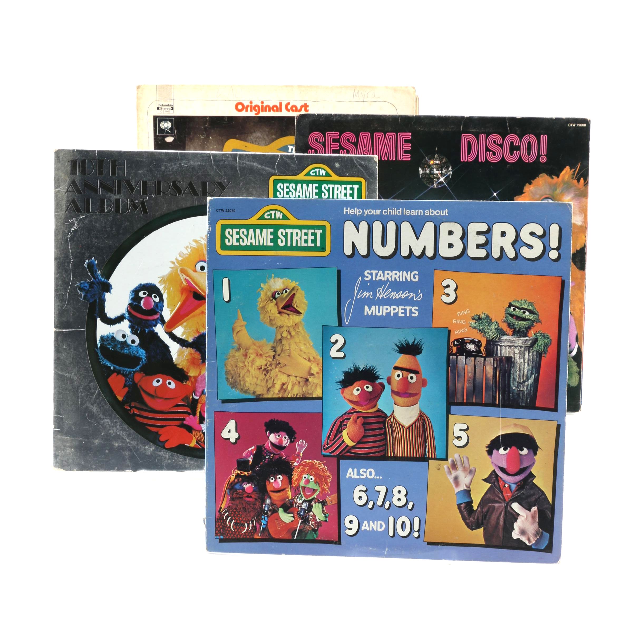 Vintage "Sesame Street" Records