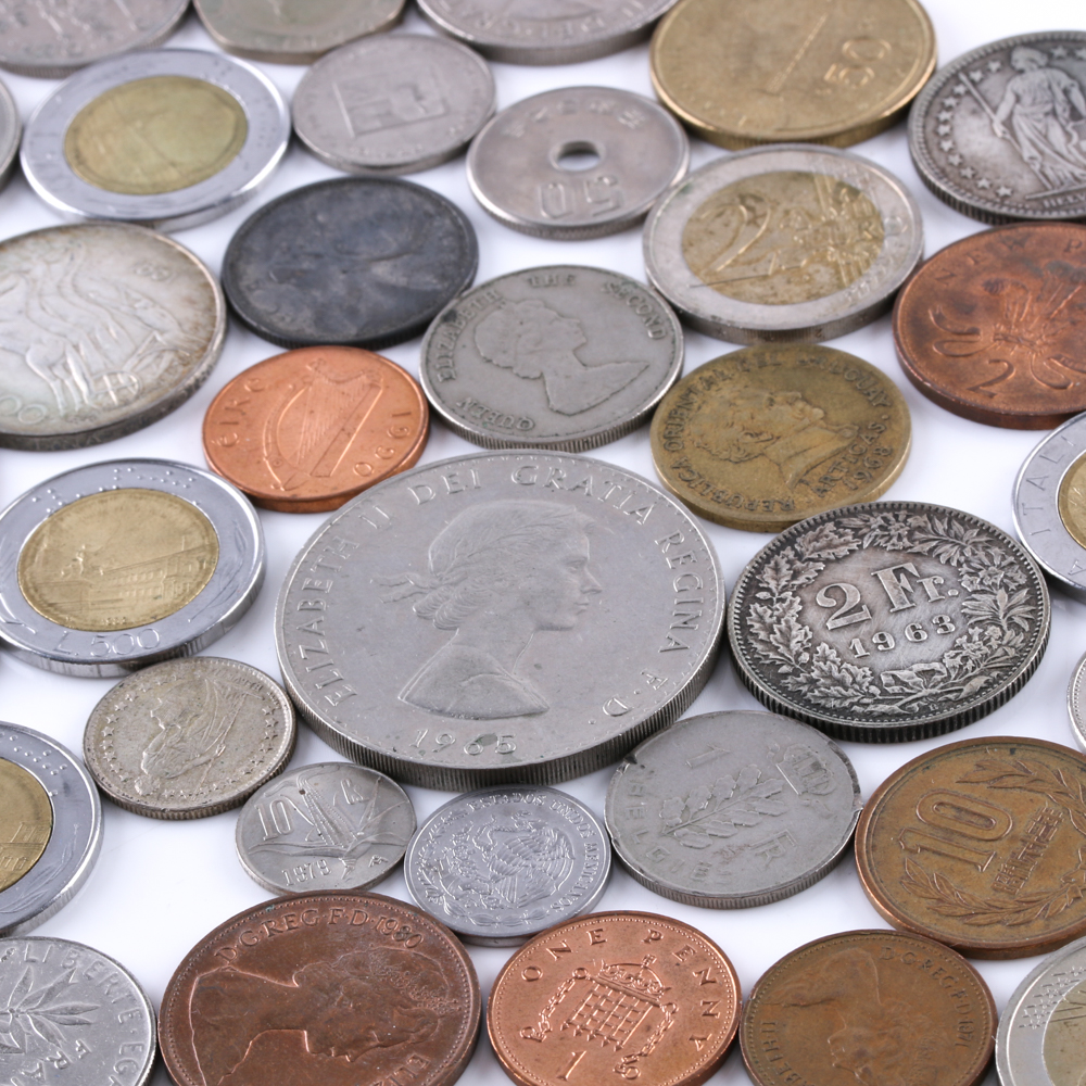 Forty-Six Foreign Coins