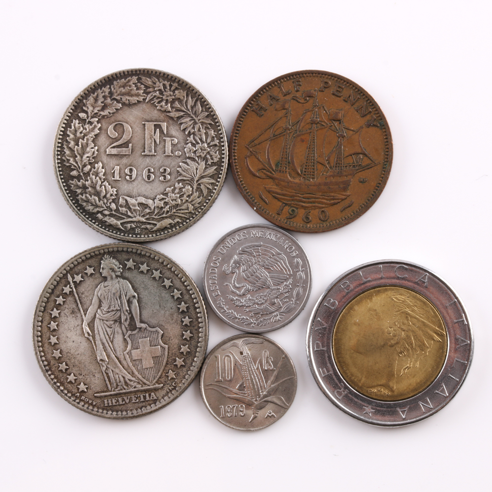 Forty-Six Foreign Coins