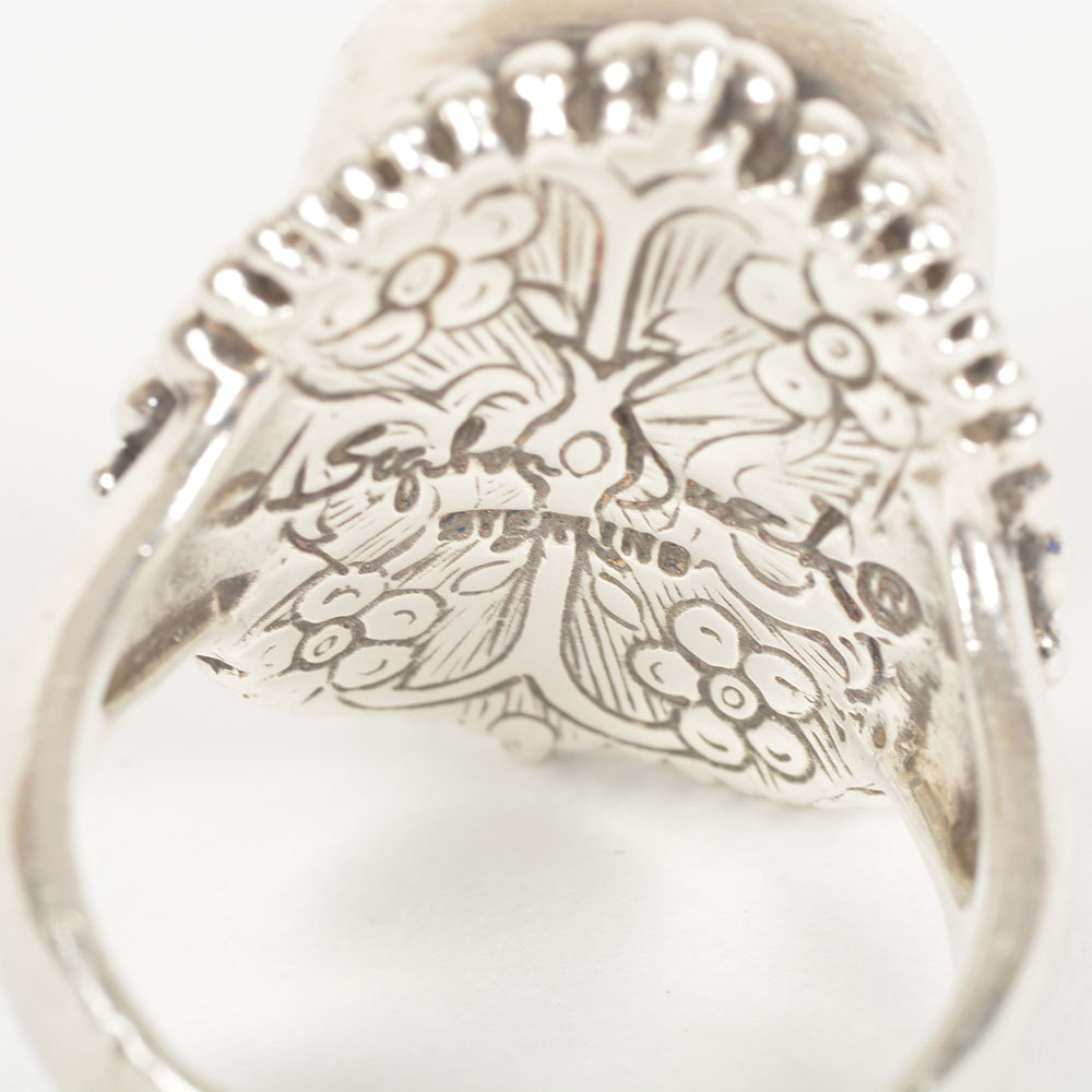 Sterling Silver and Abalone Ring