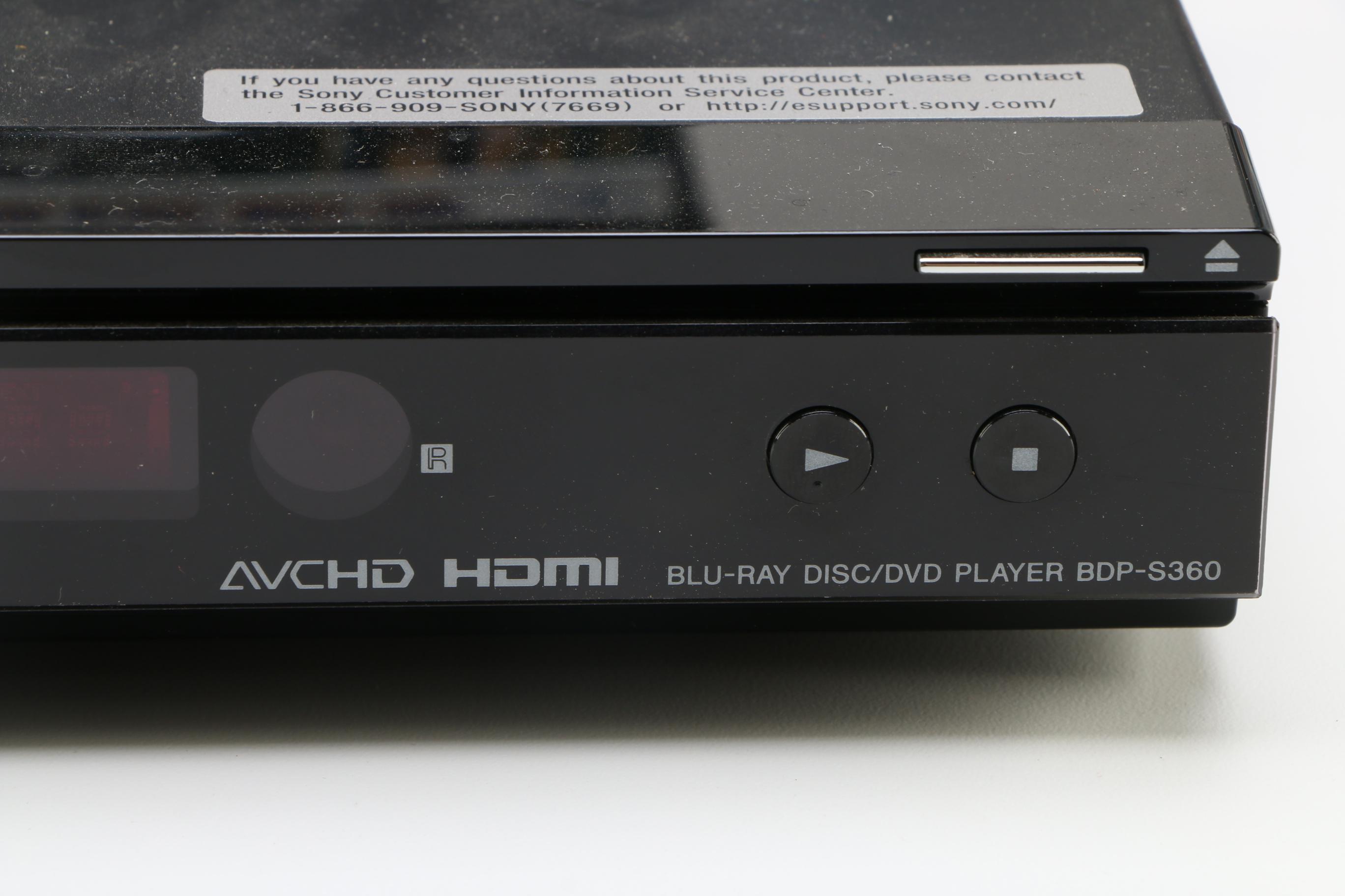 Over 80 DVDs and Blu-ray Player