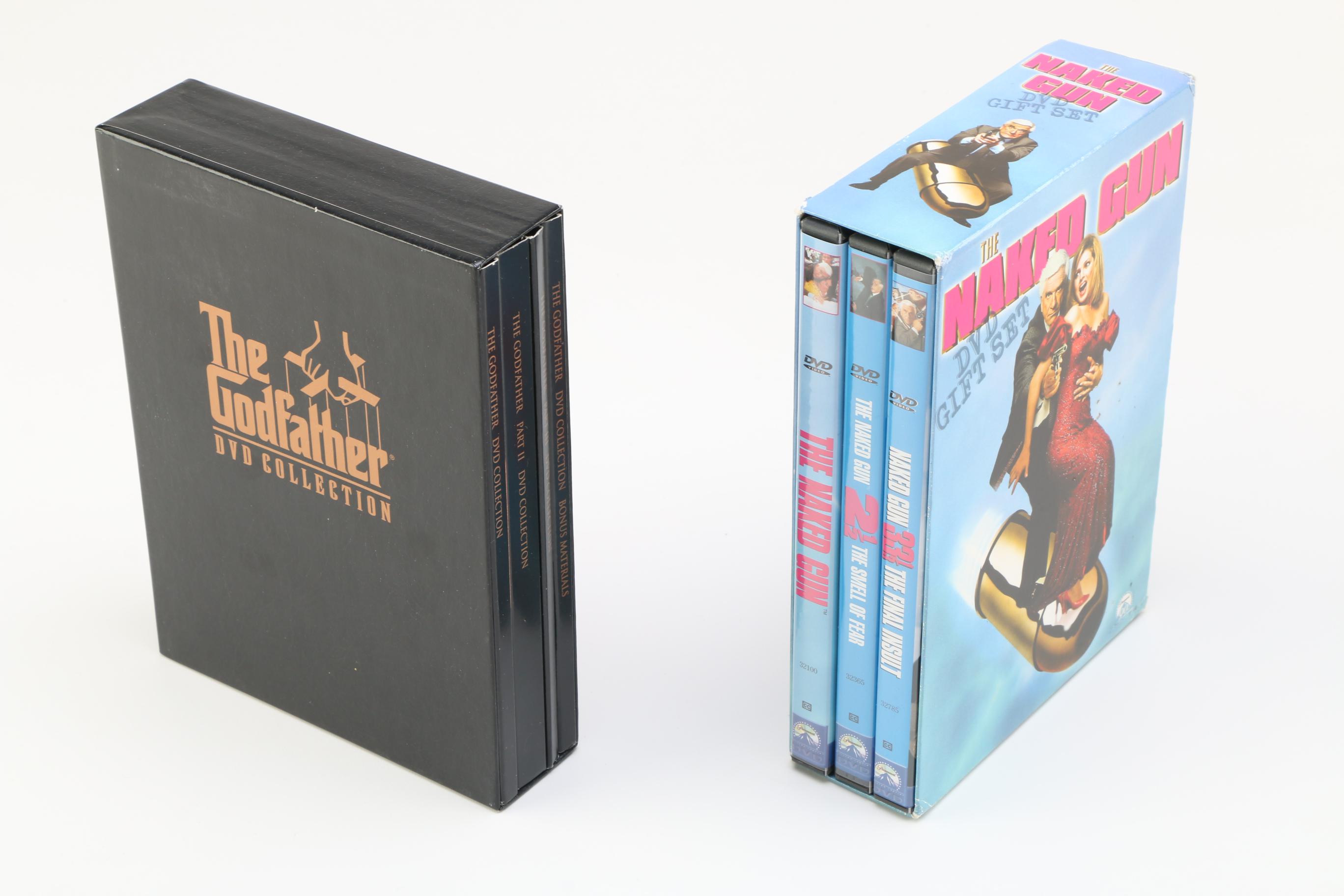 Over 80 DVDs and Blu-ray Player