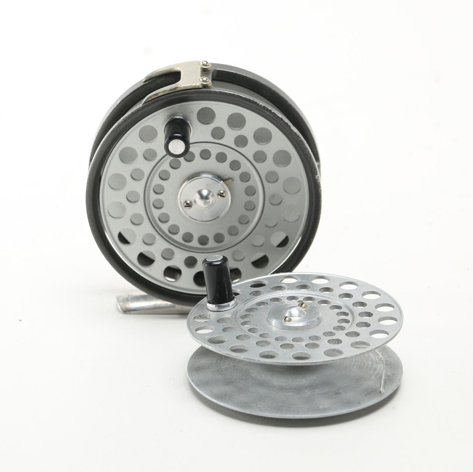 Vintage Hardy LRH Fly Reel With Extra Spool