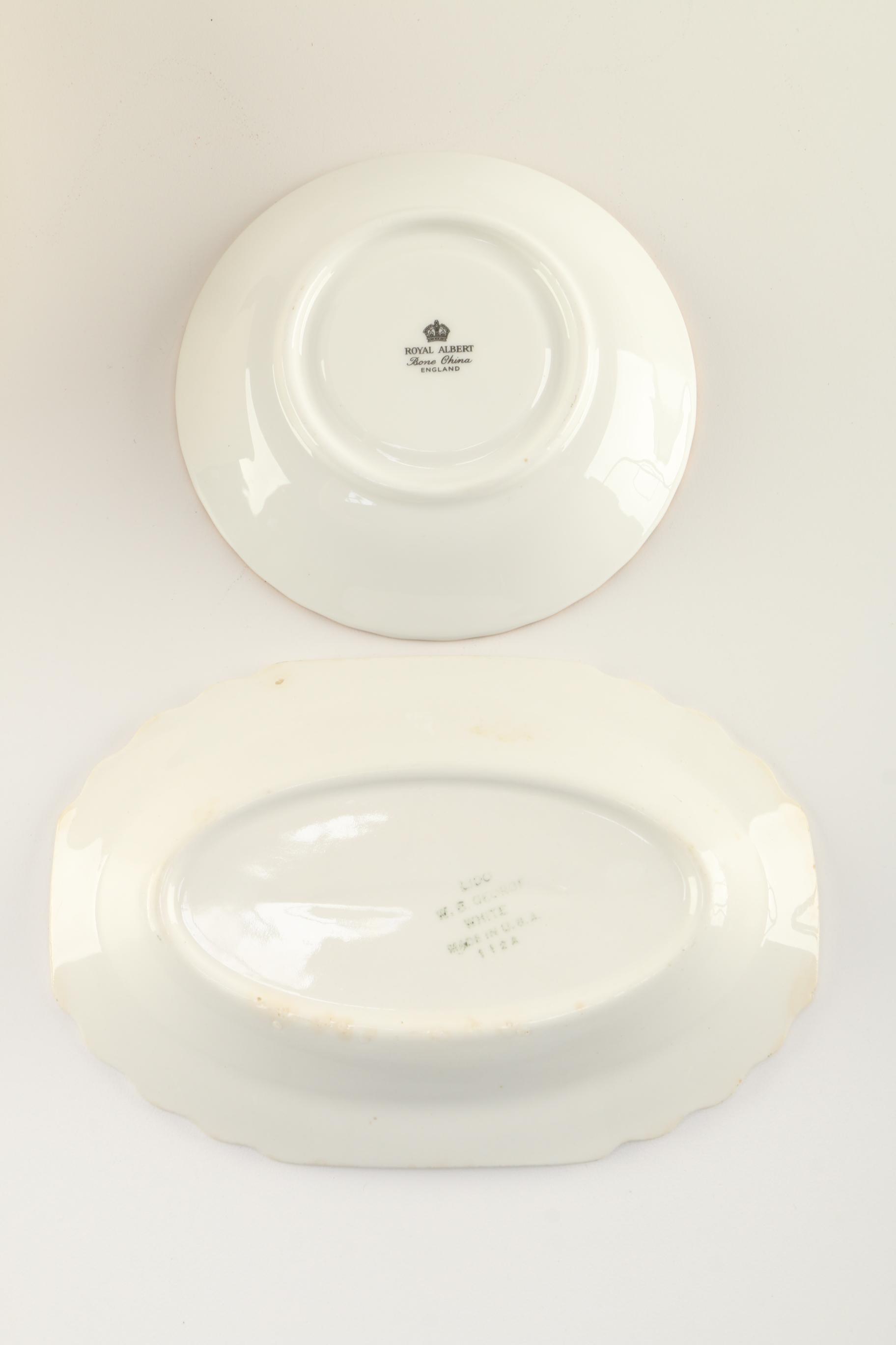 Vintage Floral Decorated Porcelains