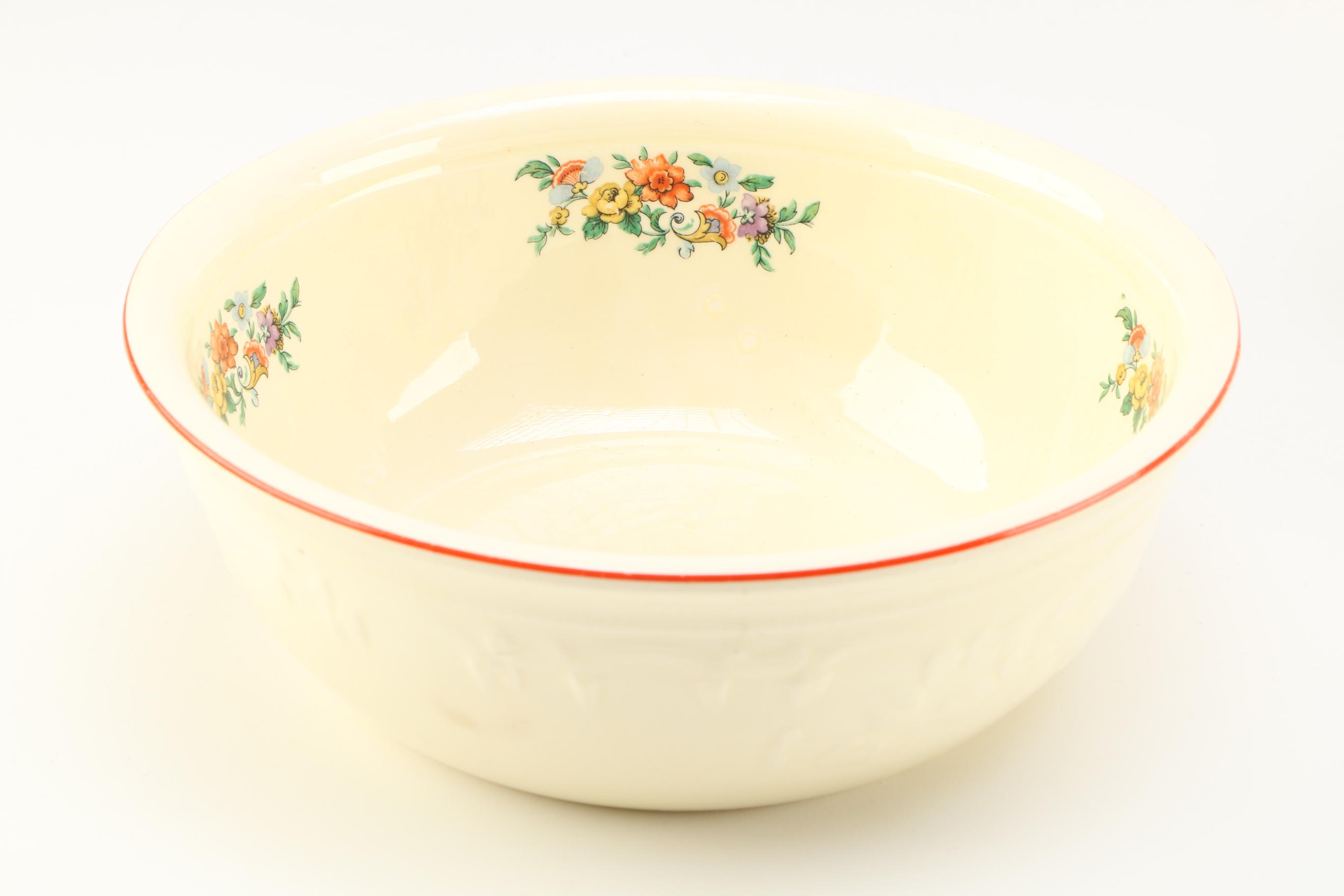 Vintage Floral Decorated Porcelains