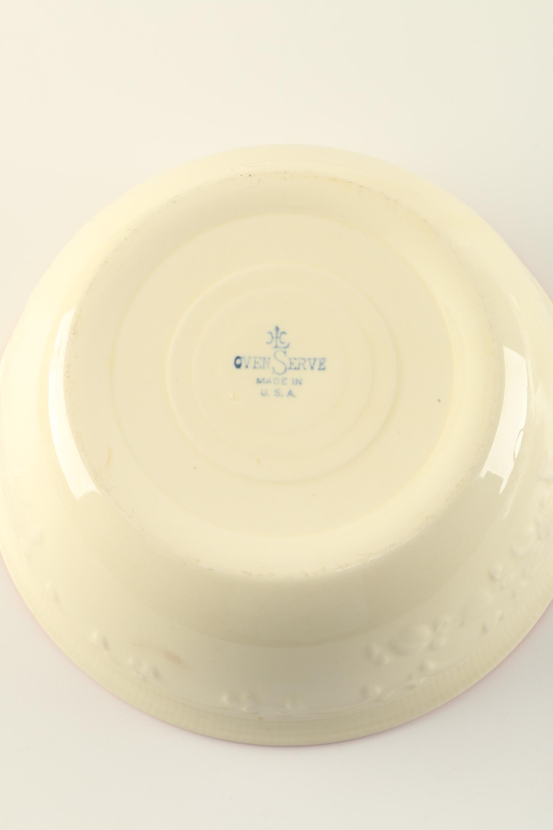 Vintage Floral Decorated Porcelains