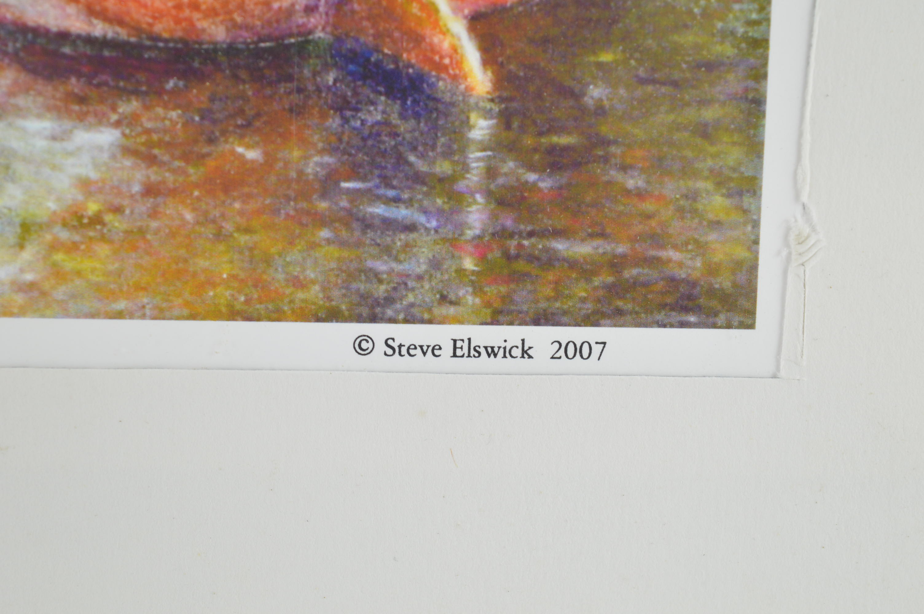 Steve Elswick Boat Themed Giclee Prints