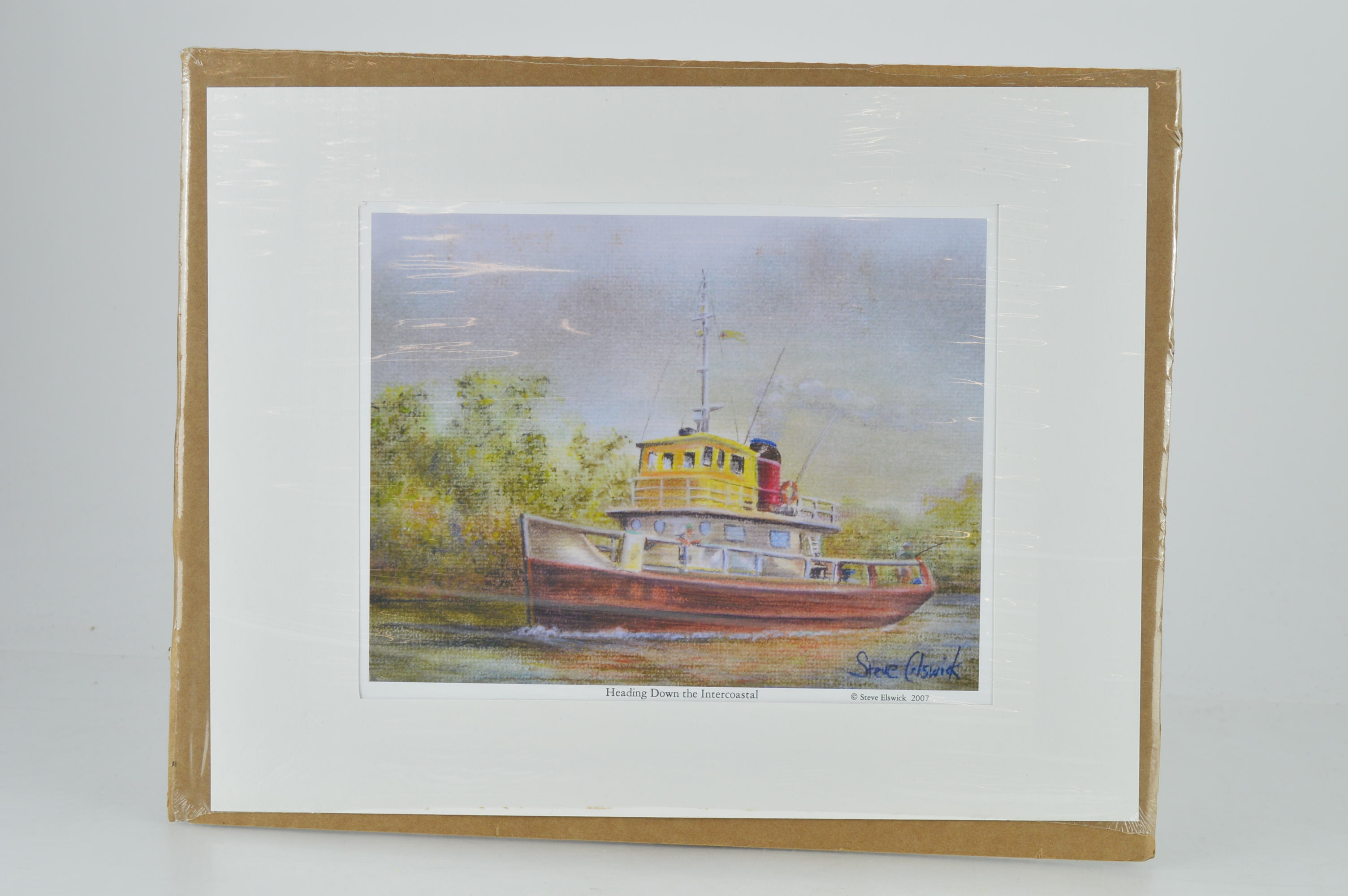Steve Elswick Giclee Prints of Boats