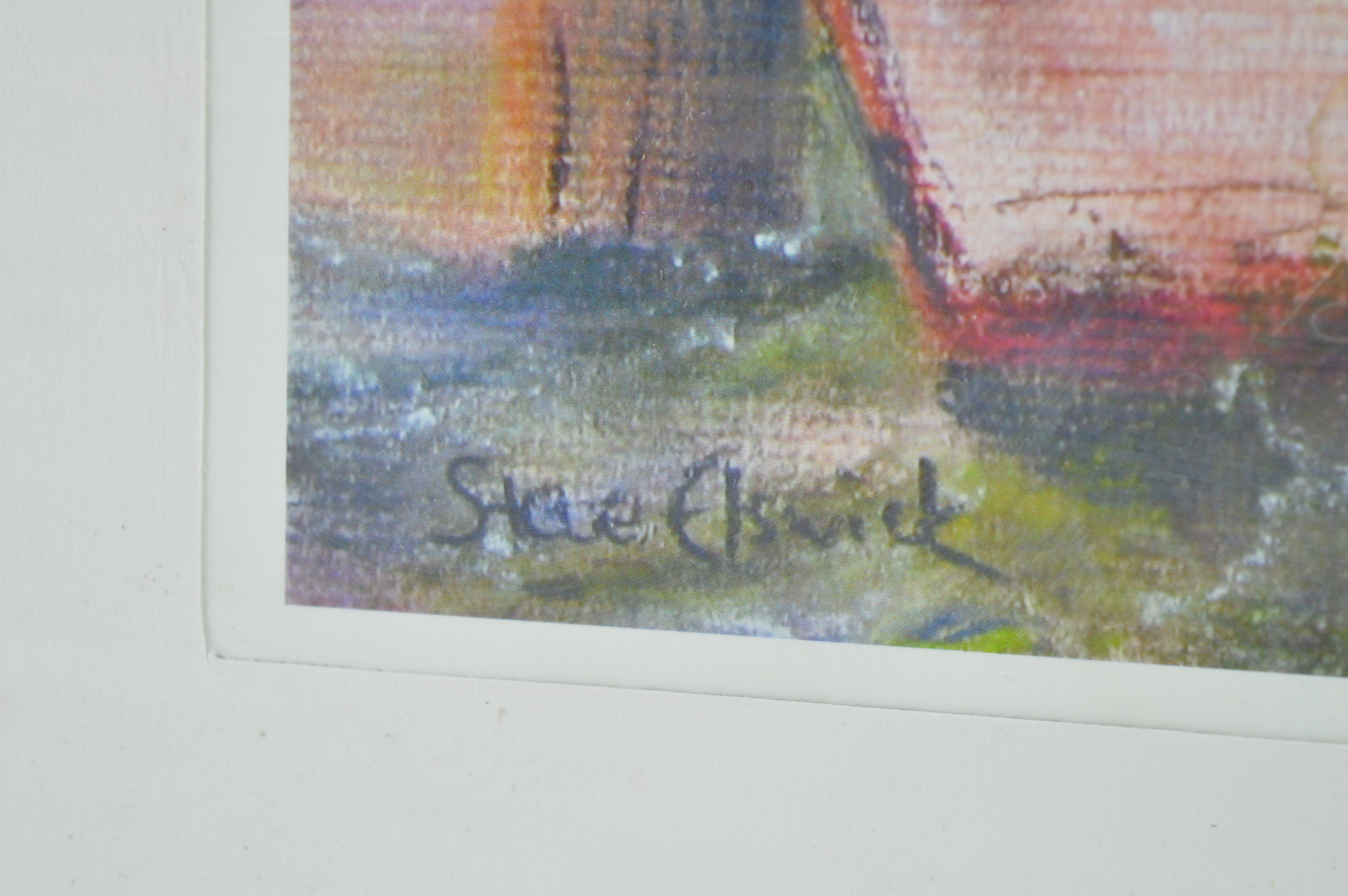 Steve Elswick Giclee Prints of Boats