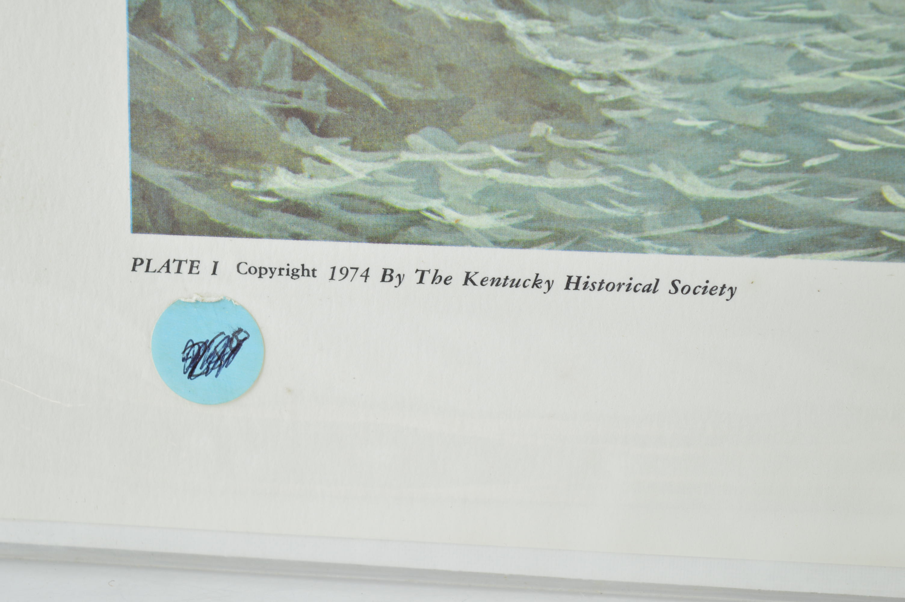 After Robert Burns Wilson Prints "Moonlight on the River" and "Early Morning on Benson Creek"