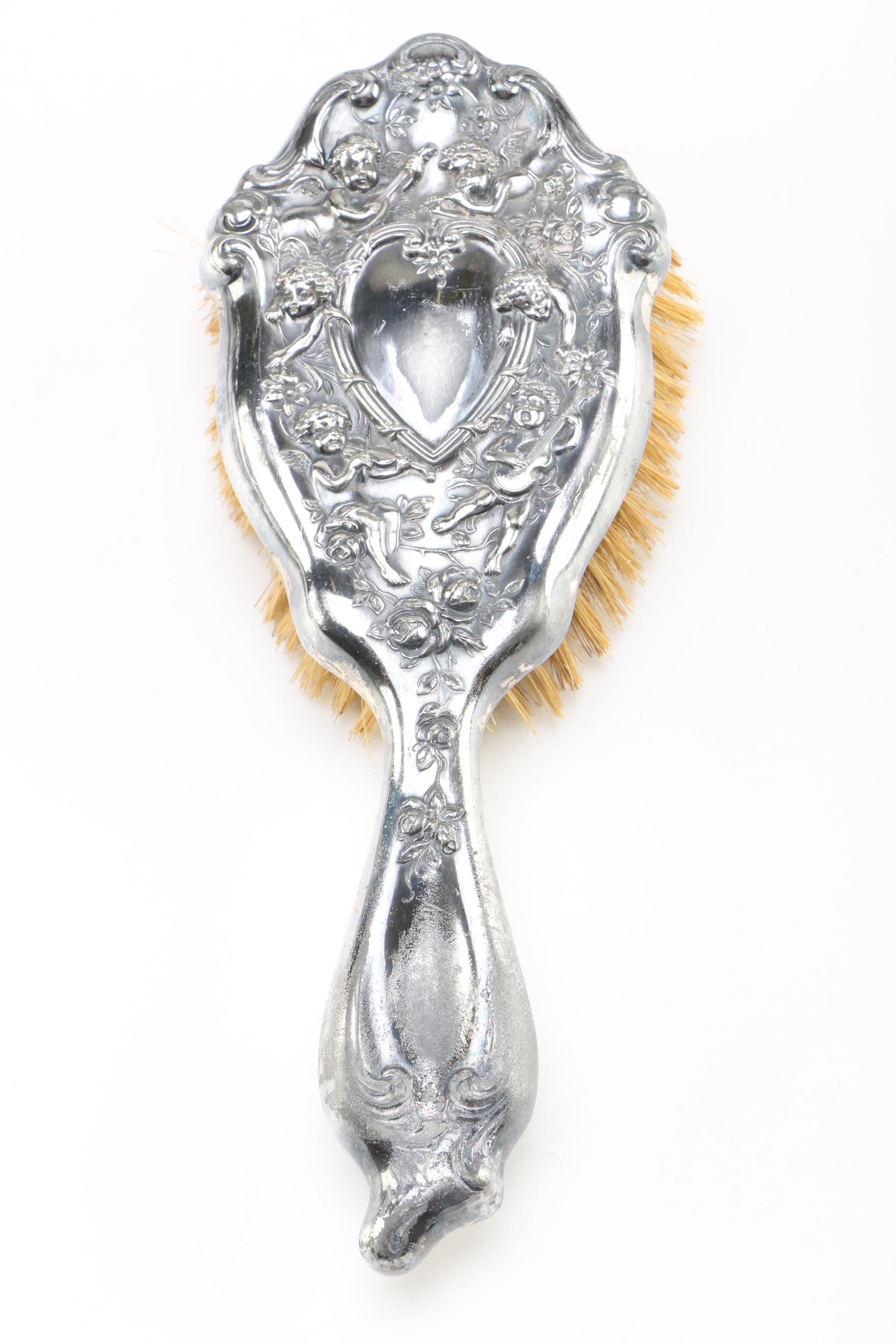 Derby Silver Company Silver Plate Vanity Set