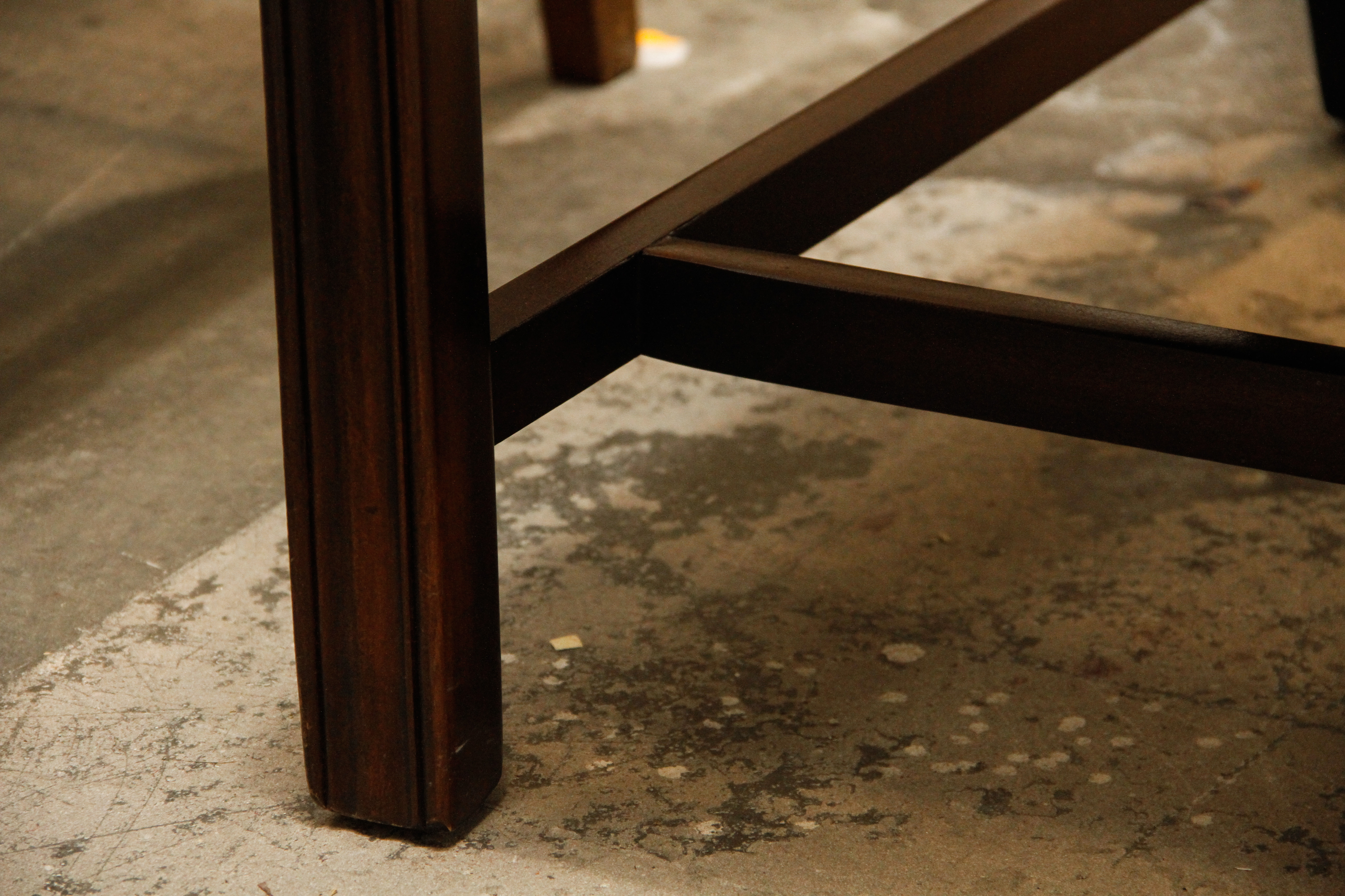 Antique Victorian Side Chair and Federal Style Lolling Chair