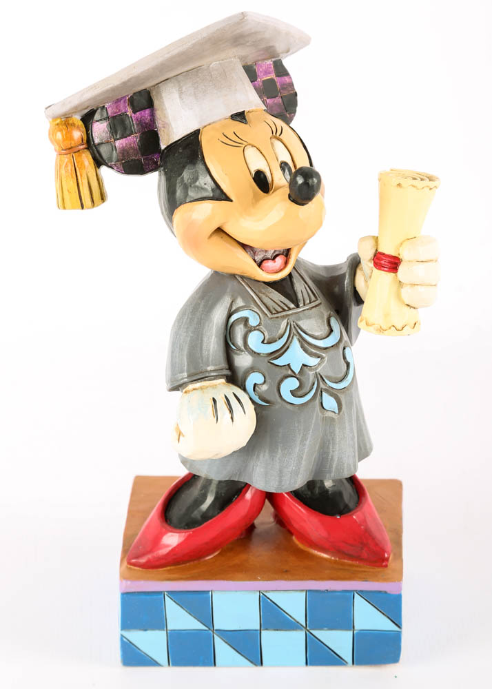 Graduation Mickey Figurines