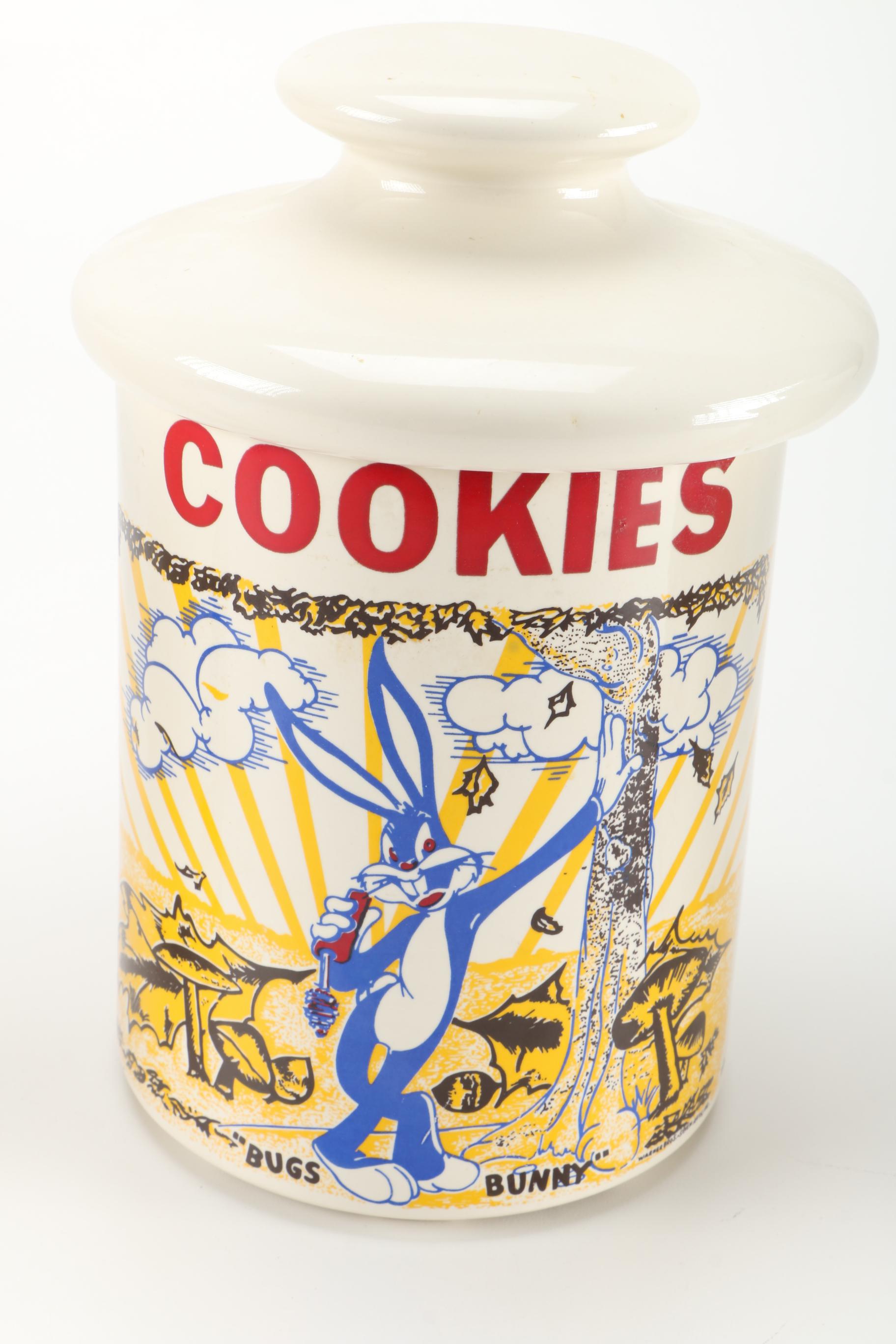 Warner Brothers Ceramic Cookie Jars Featuring "Looney Tunes"