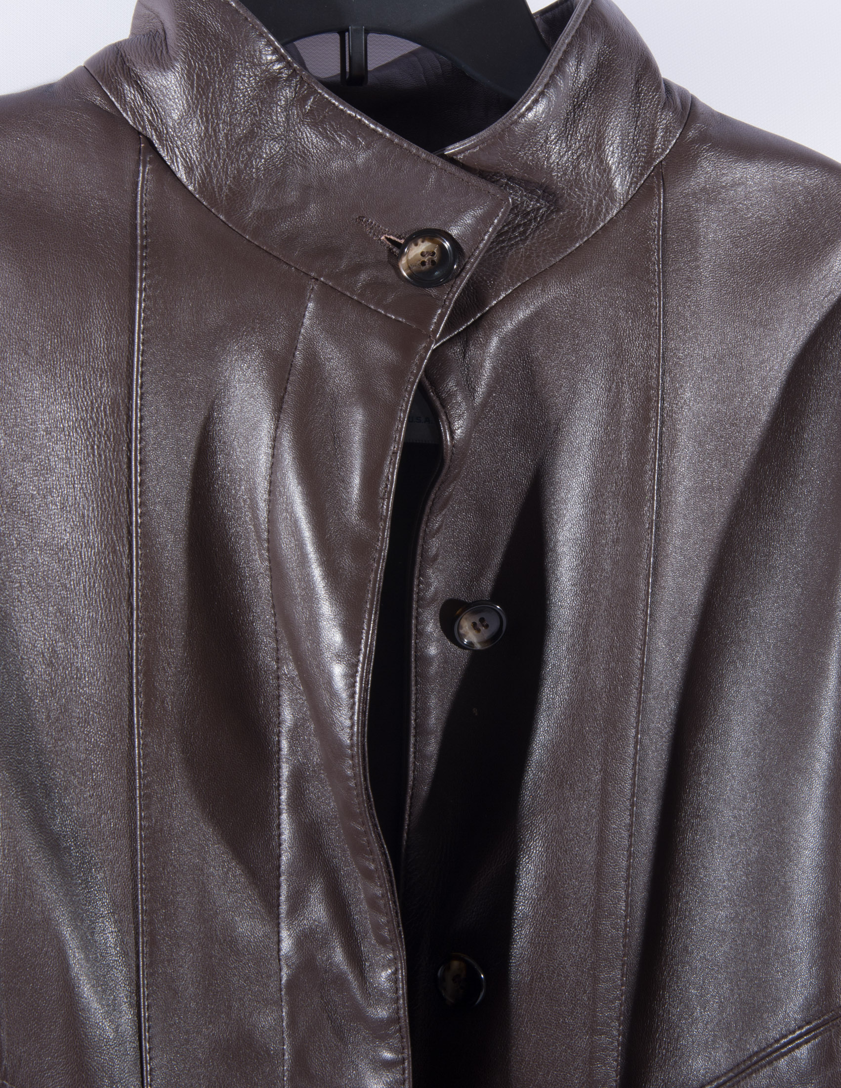 Pair of Women's Leather Jackets including Peter Caruso
