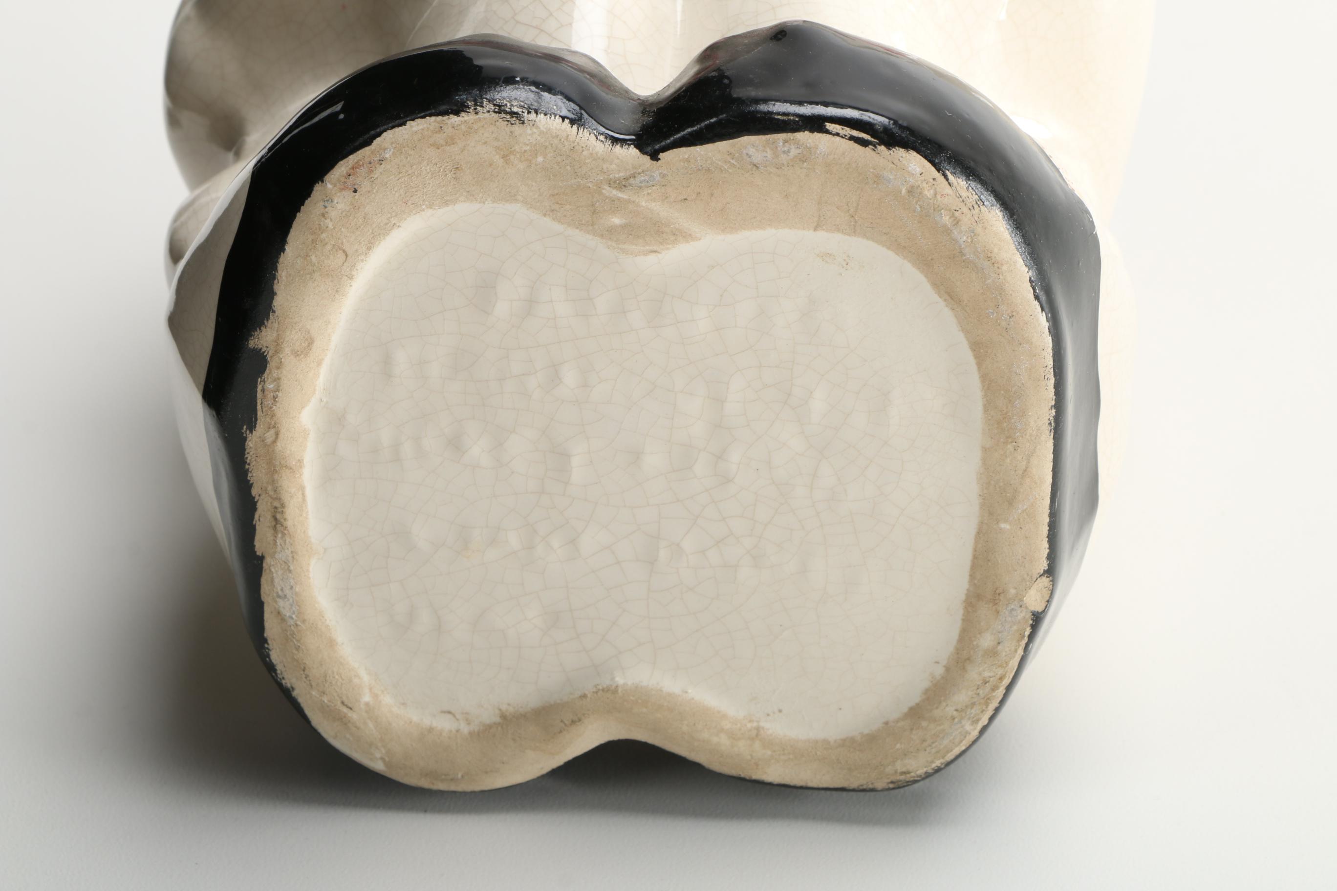 1940s Mickey Mouse Turnabout Cookie Jar