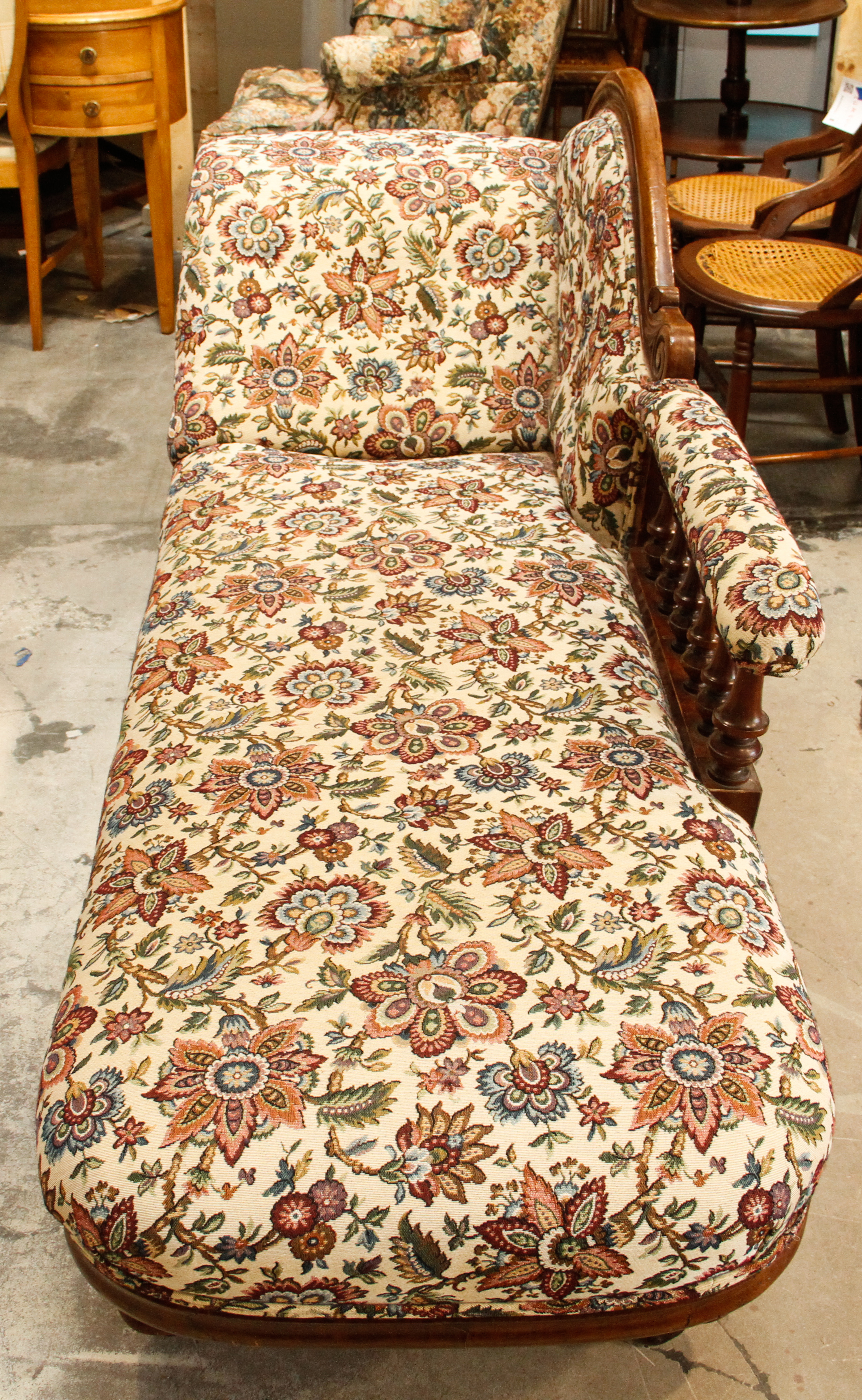 Late 19th Century Victorian Eastlake Fainting Couch