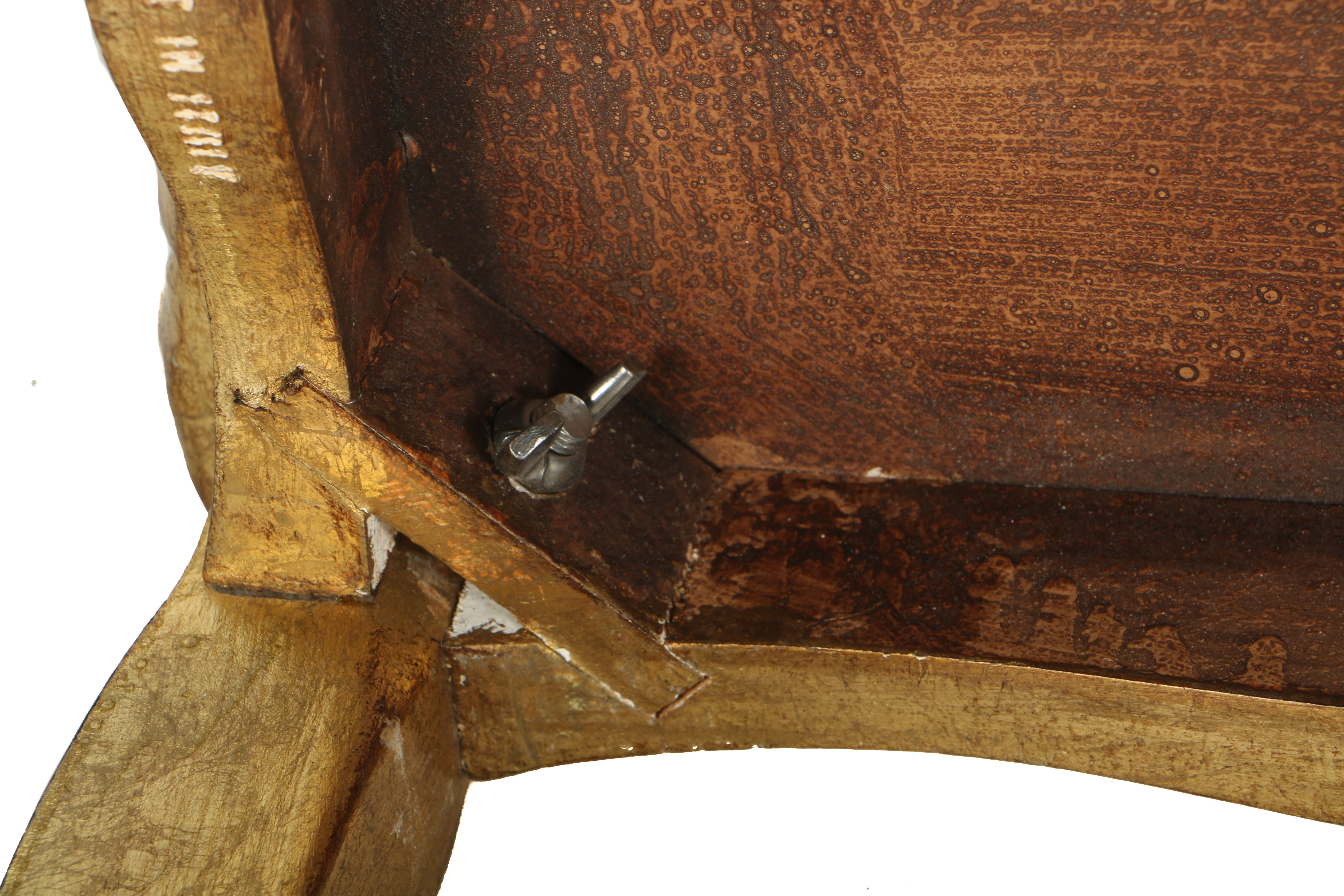 Italian Gold Tone Nesting Tables