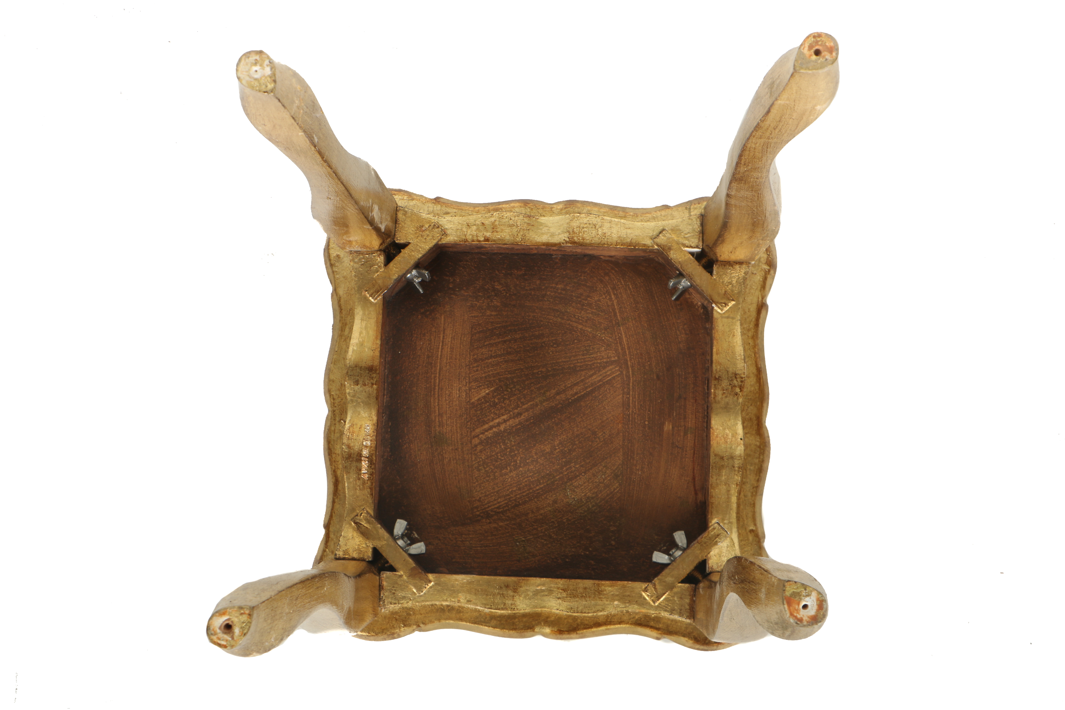 Italian Gold Tone Nesting Tables