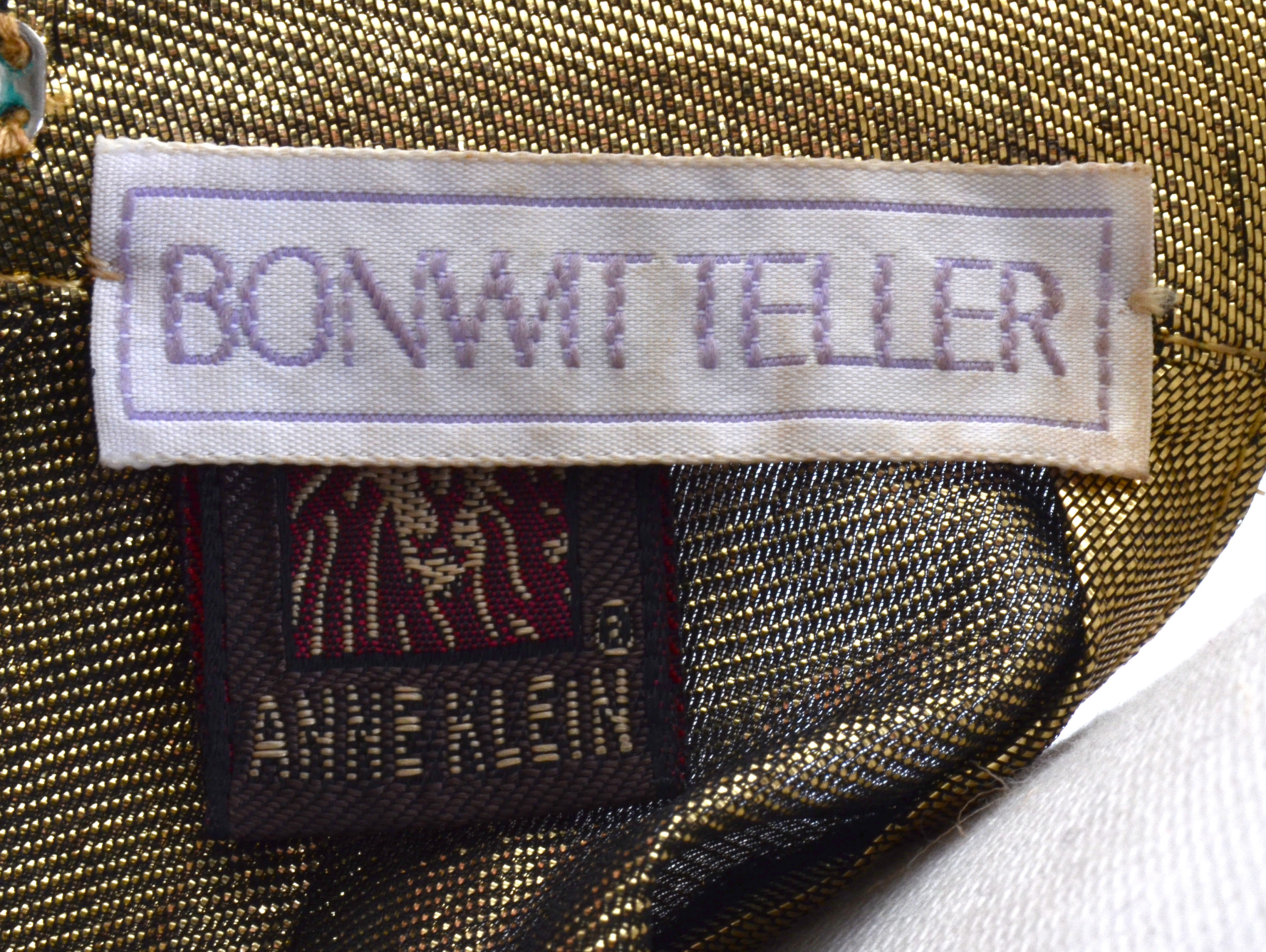 1970s Gold Lamé Ensemble Susan Wore When She Met Sammy Davis Jr.