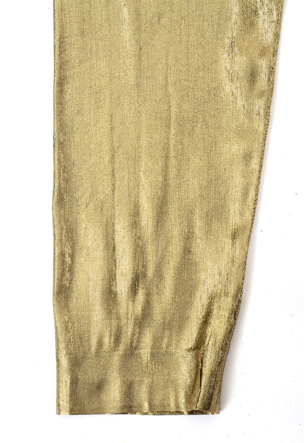 1970s Gold Lamé Ensemble Susan Wore When She Met Sammy Davis Jr.
