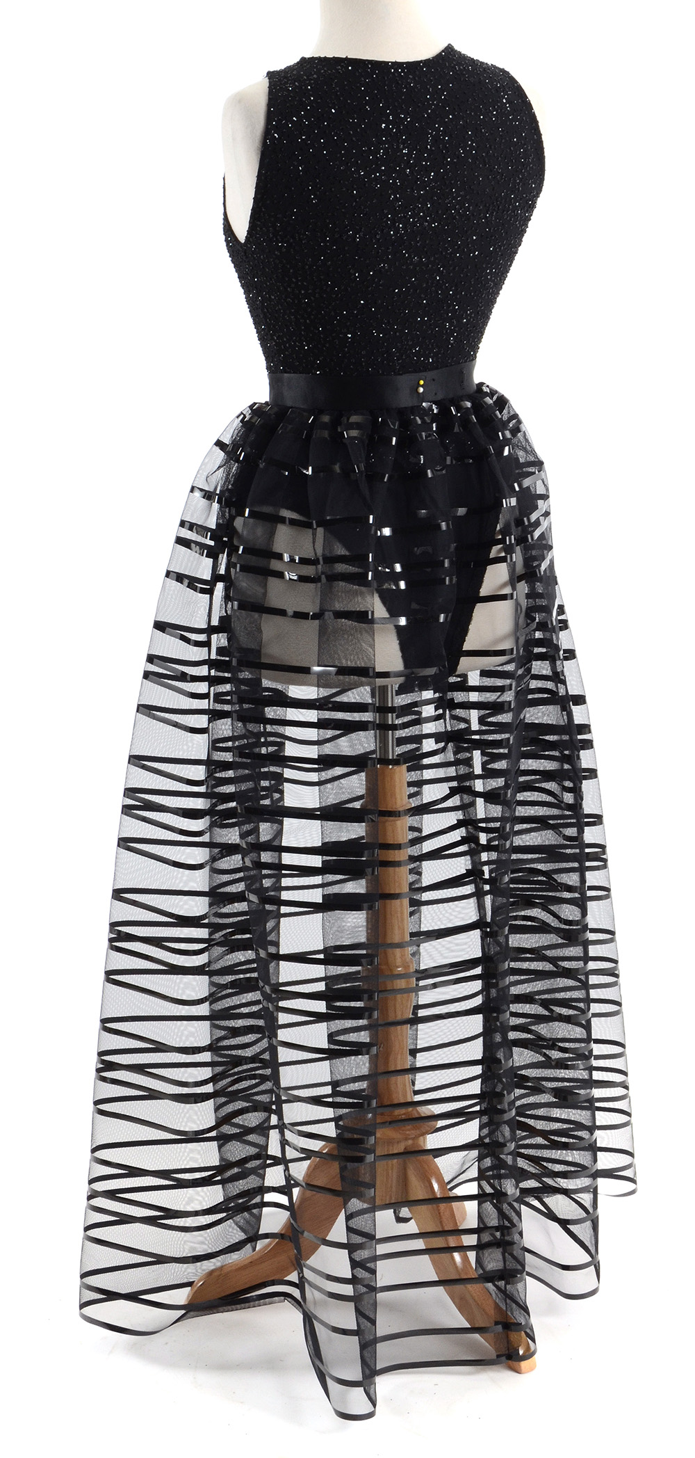 Susan's Black Evening Dress Ensemble She Wore at the 1993 Emmy Awards Show