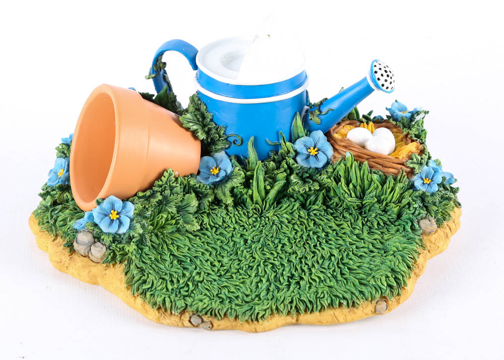 Collection of Handcrafted "Charming Tails" Springtime Figurines by Fitz and Floyd