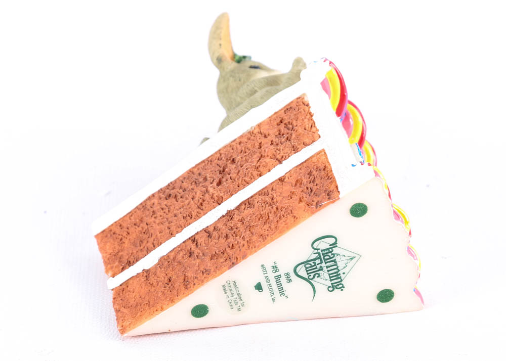 Collection of Handcrafted "Charming Tails" Springtime Figurines by Fitz and Floyd