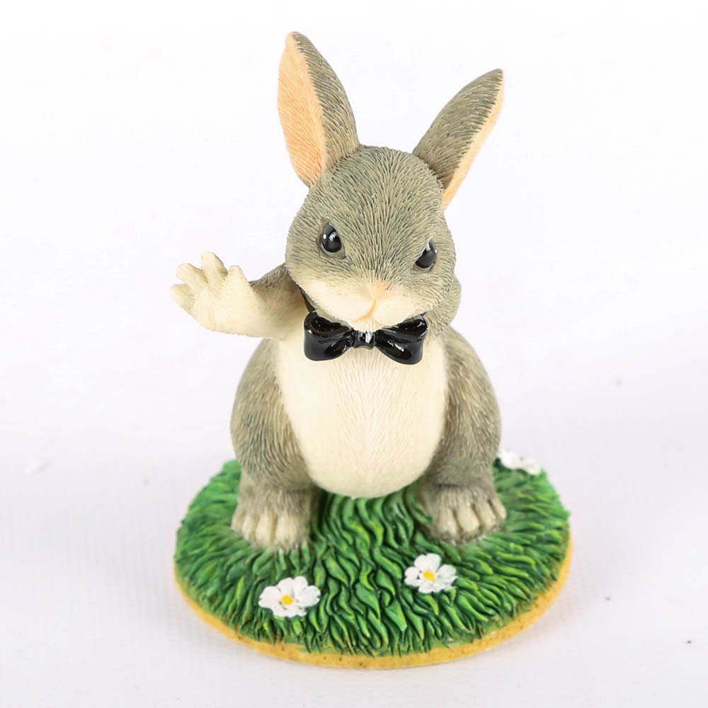 Collection of Handcrafted "Charming Tails" Springtime Figurines by Fitz and Floyd