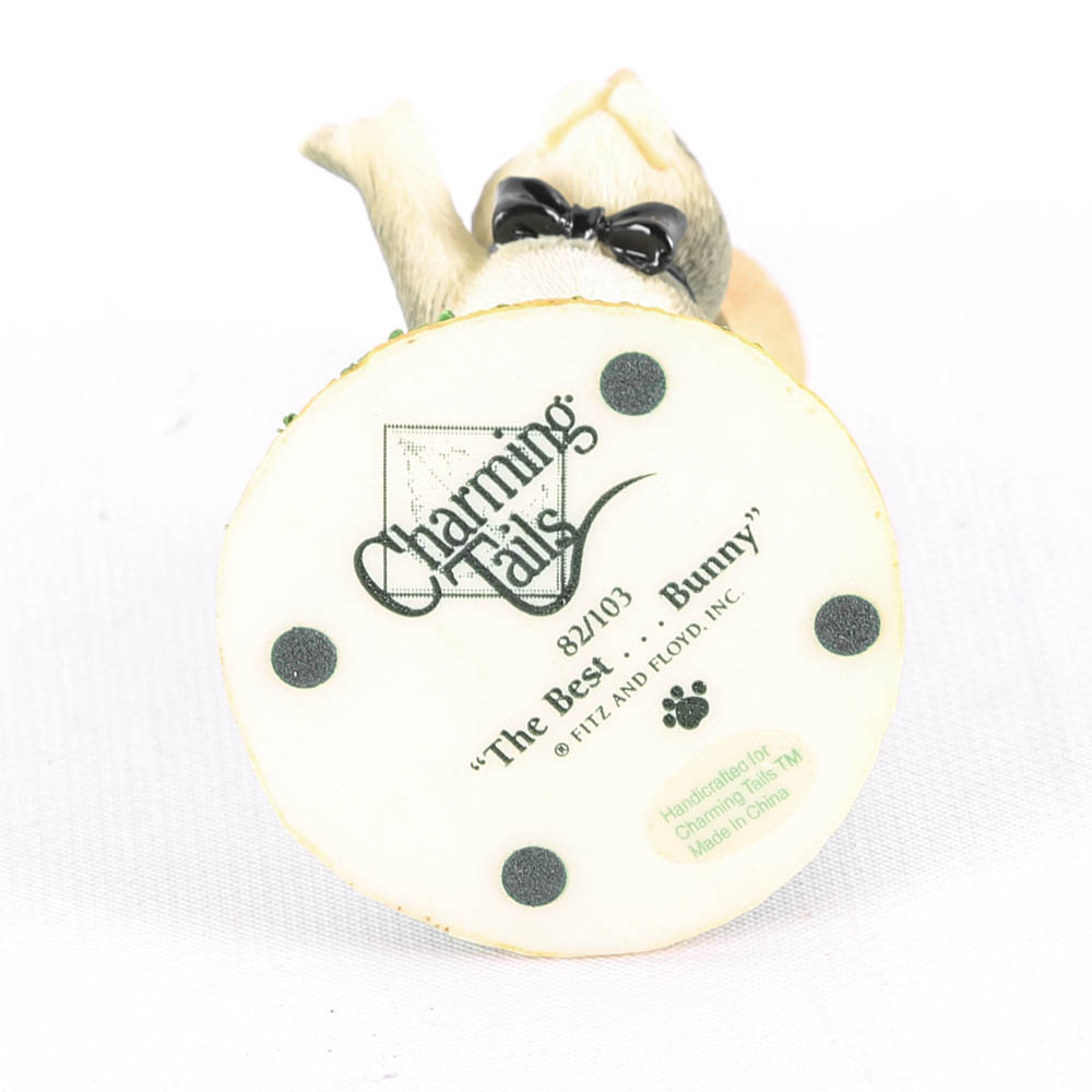 Collection of Handcrafted "Charming Tails" Springtime Figurines by Fitz and Floyd