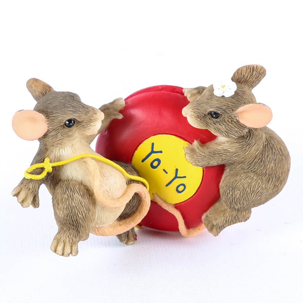 Collection of Handcrafted "Charming Tails" Springtime Figurines by Fitz and Floyd